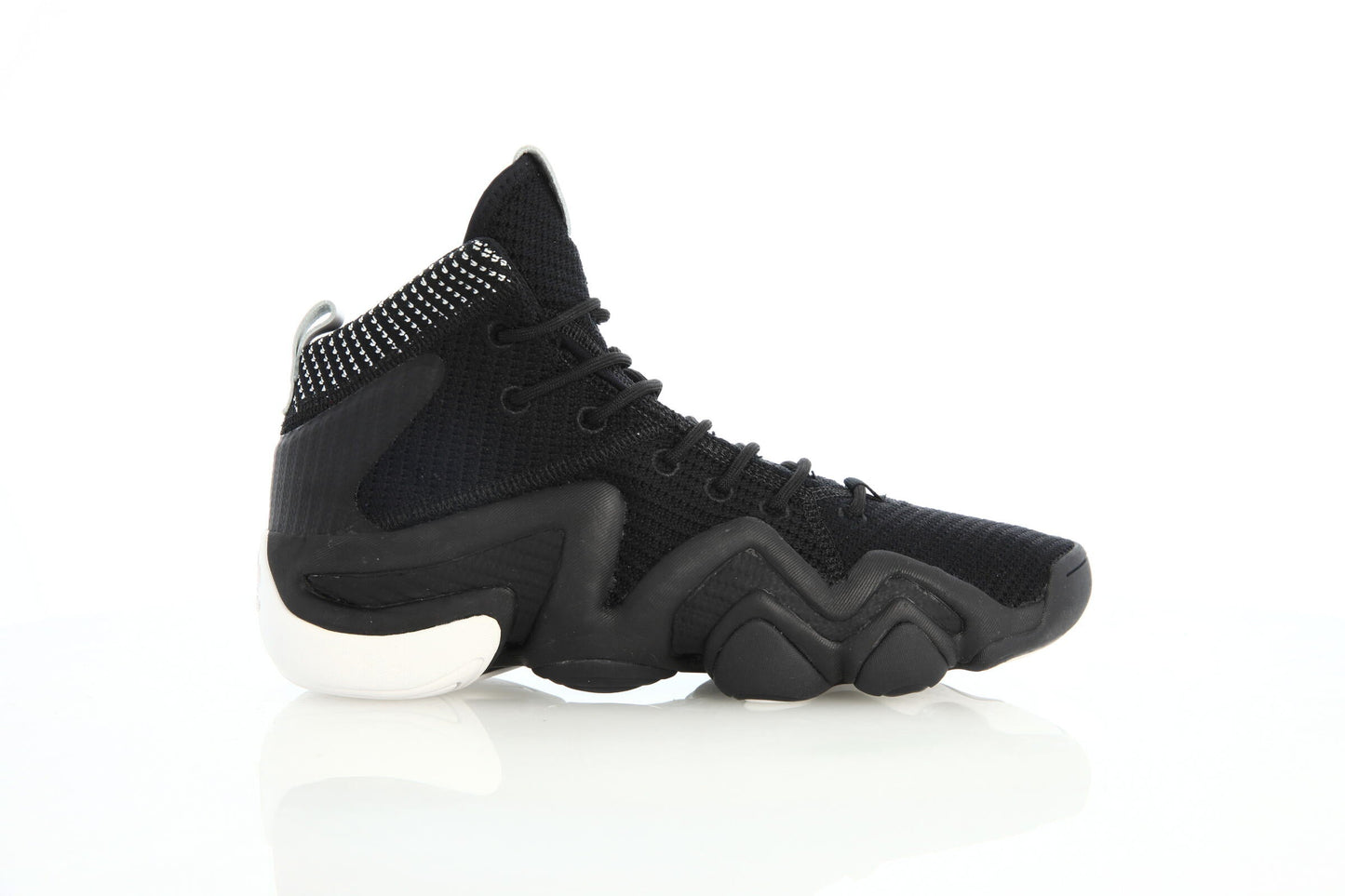 Exclusive adidas Originals Crazy 8 Adv Primeknit "Core Black" — 3.5 — Front View