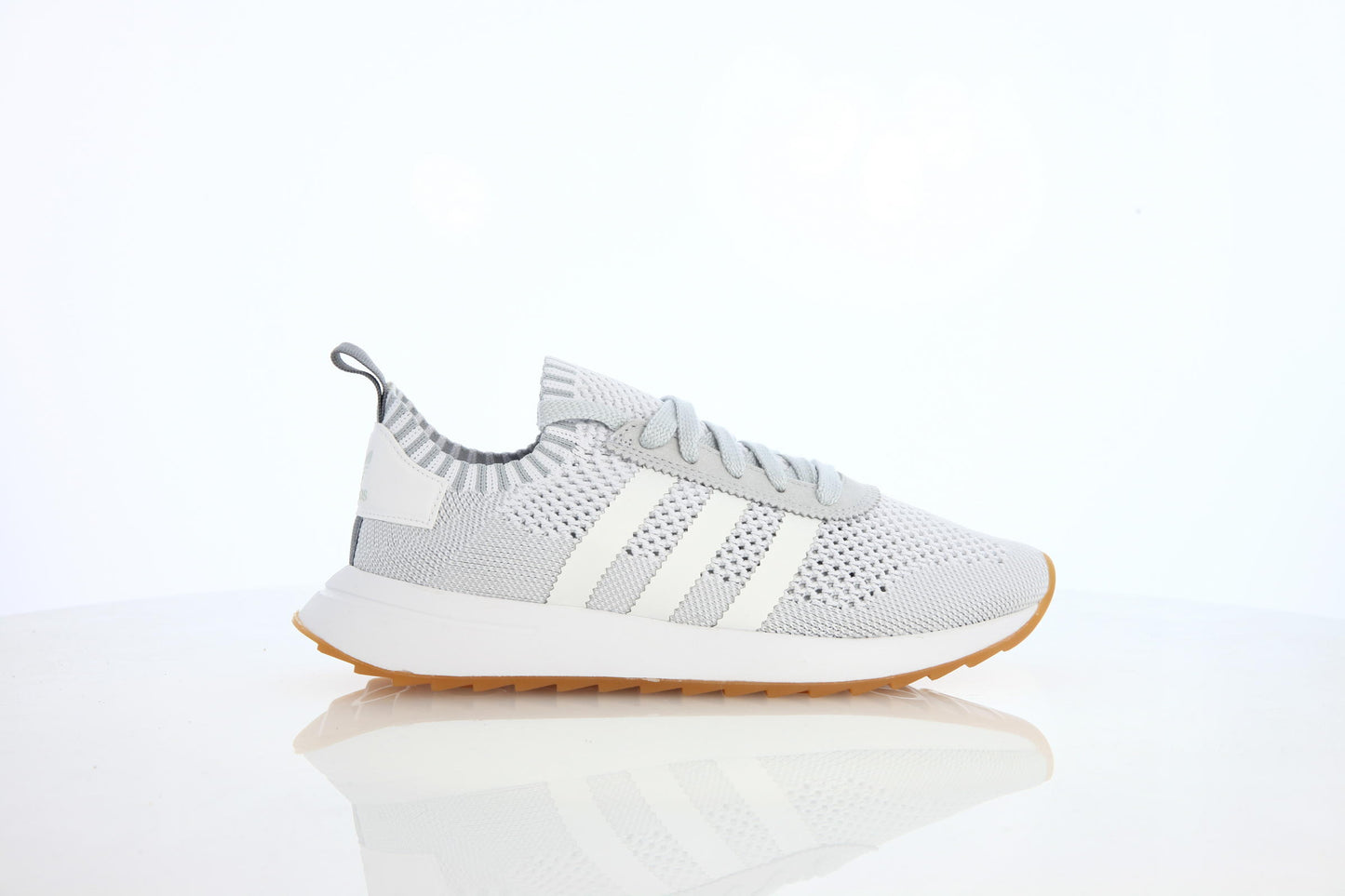 Exclusive adidas Originals Flb W Primeknit "White" — 3 — Front View