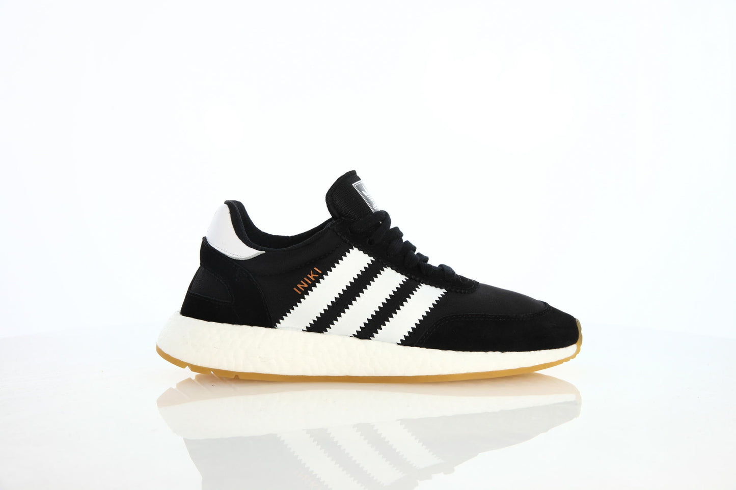 Exclusive adidas Originals Iniki Runner "Black" — 3.5 — Front View