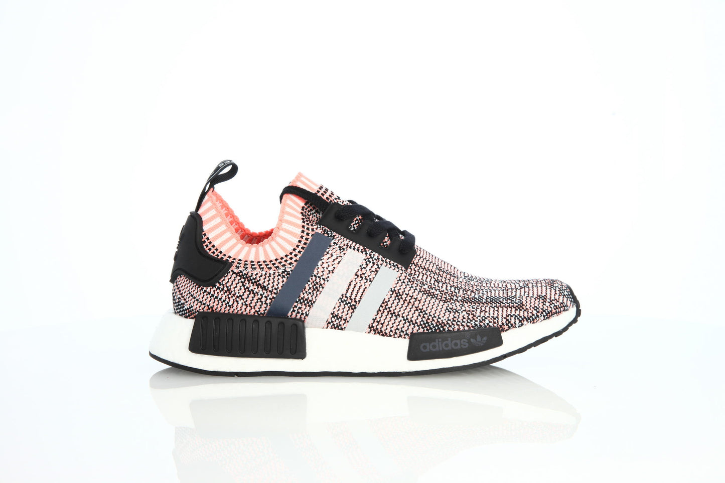 Exclusive adidas Originals Nmd R1 Original Boost Runner Primeknit W "Sun Glow" — 3 — Front View