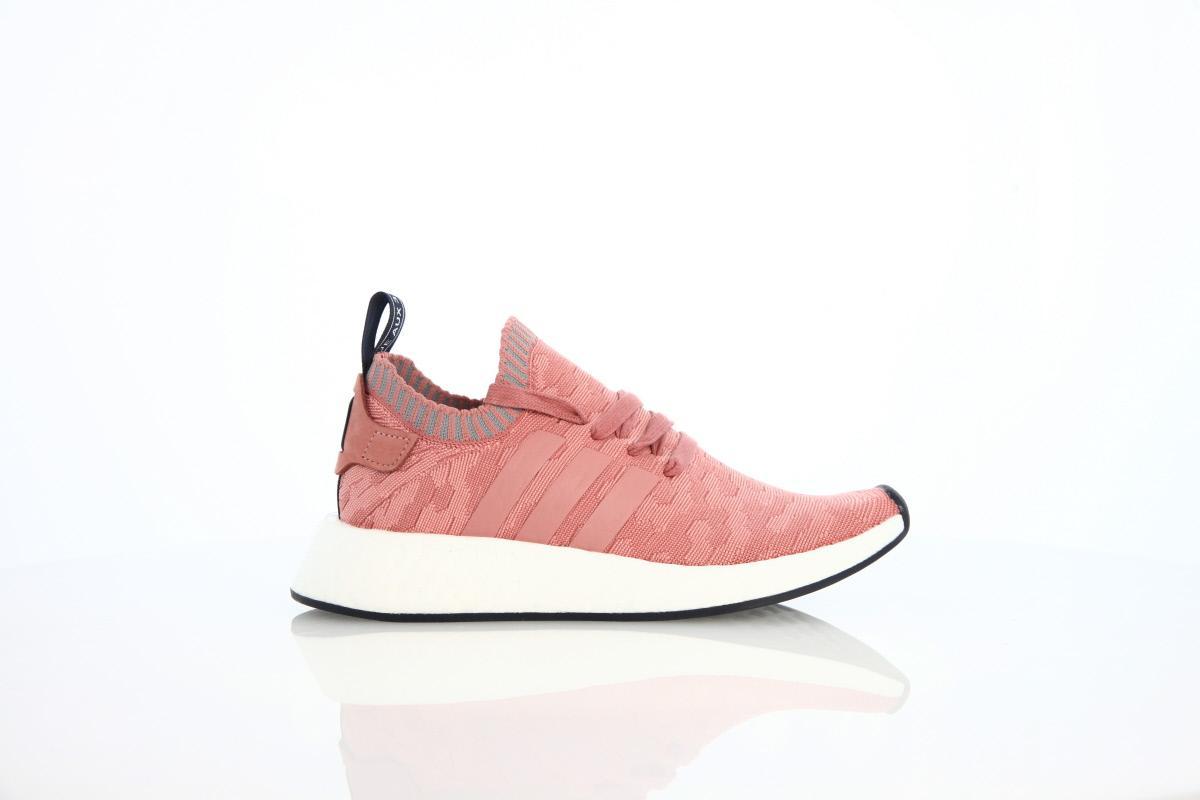 Exclusive adidas Originals Nmd R2 Runner Primeknit W "Raw Pink" — 3 — Front View