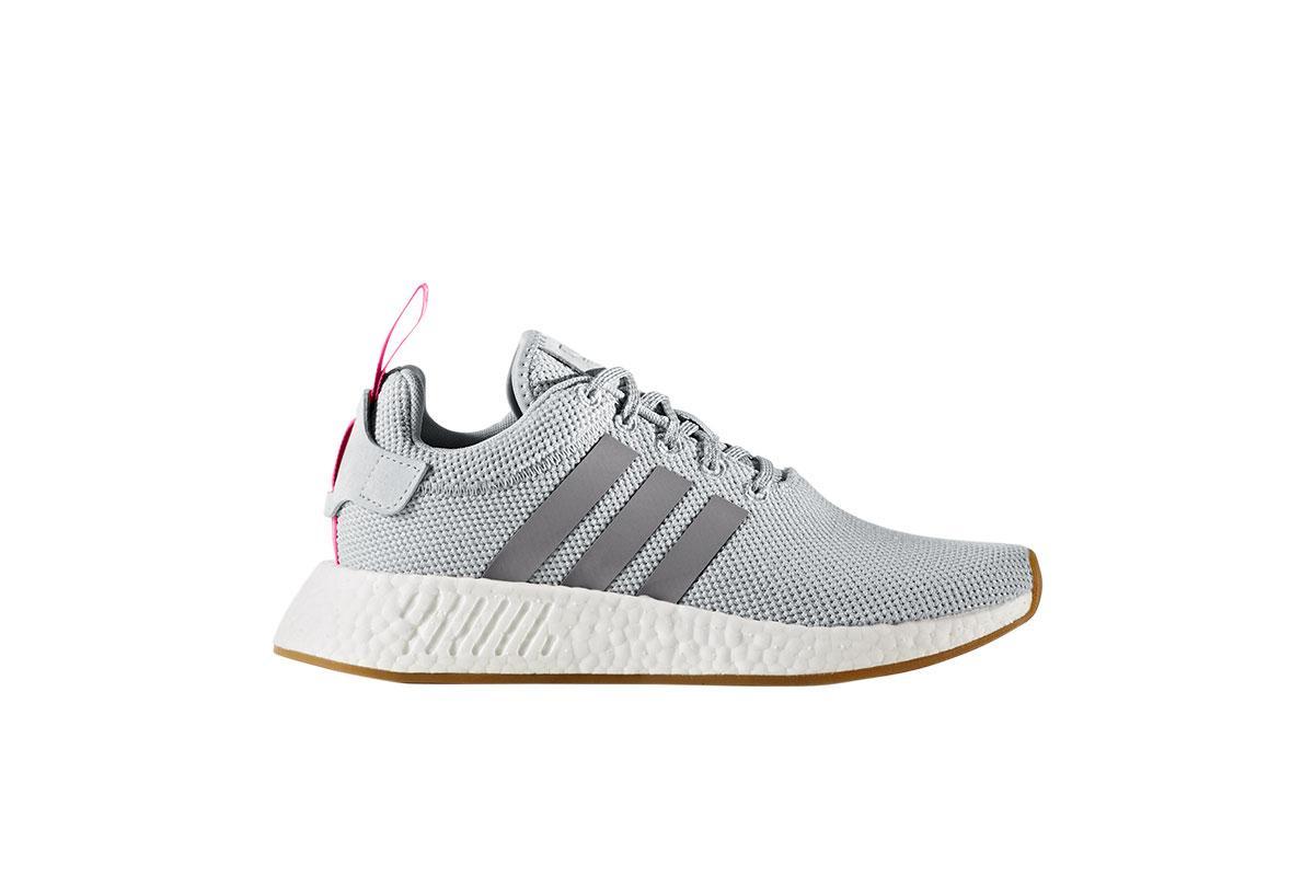 Exclusive adidas Originals W NMD_R2 Runner "Grey" — 3 — Front View