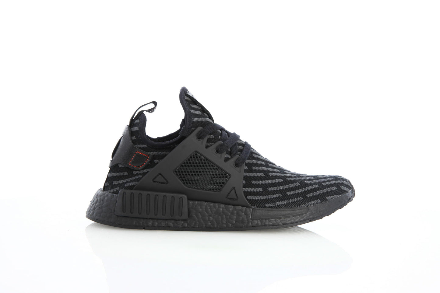 Exclusive adidas Originals Nmd Xr1 Boost Runner Primeknit "Black" — 3.5 — Front View