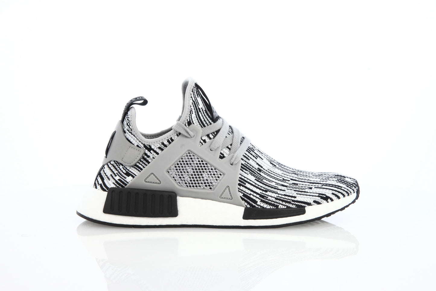 Exclusive adidas Originals Nmd Xr1 Boost Runner Primeknit "Solid Grey" — 3.5 — Front View