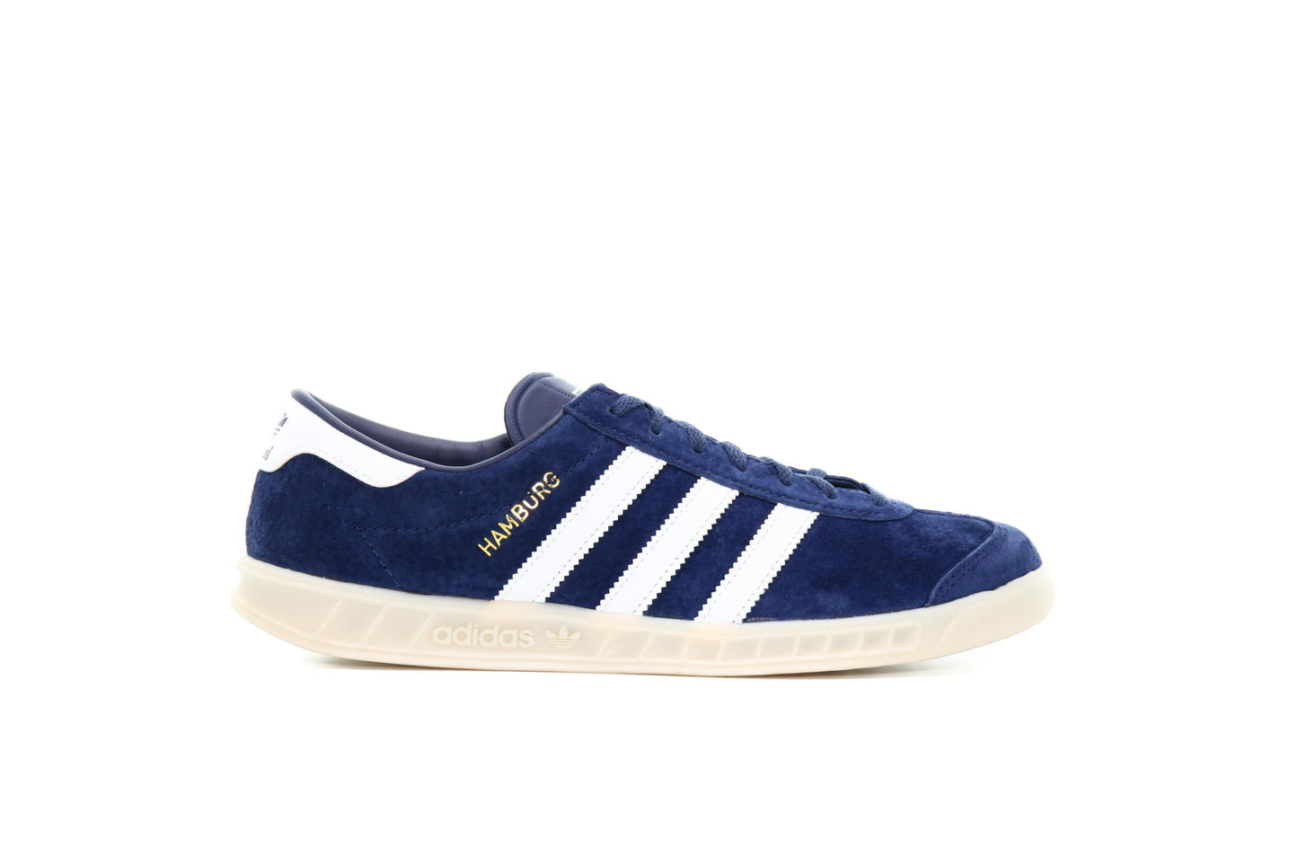 Exclusive adidas Originals HAMBURG "Tech Indigo" — 3.5 — Front View