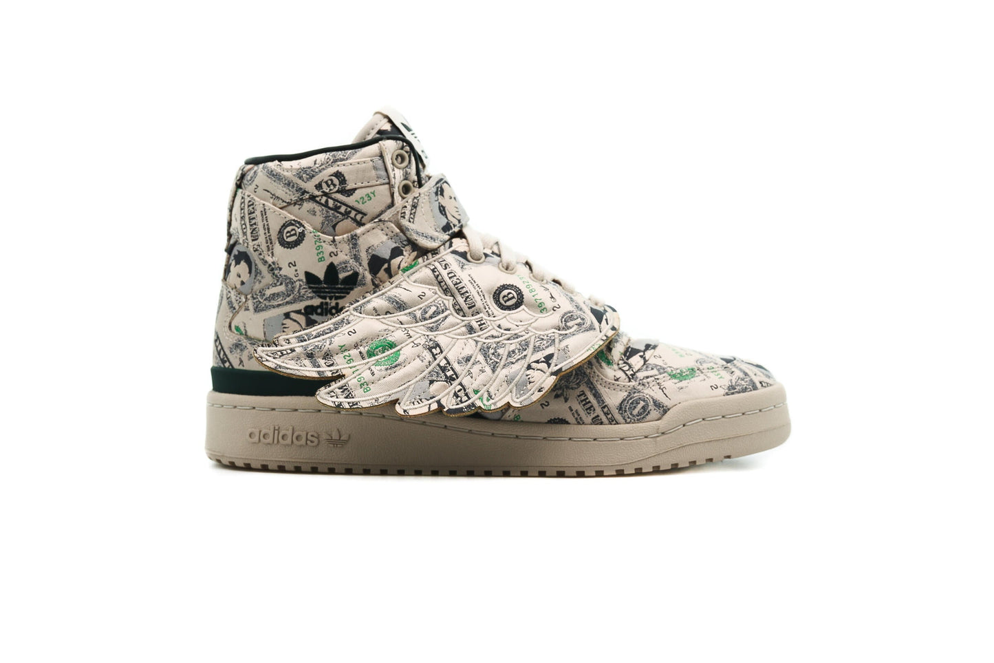 Exclusive adidas Originals x Jeremy Scott FORUM WINGS 1.0 — 3.5 — Front View
