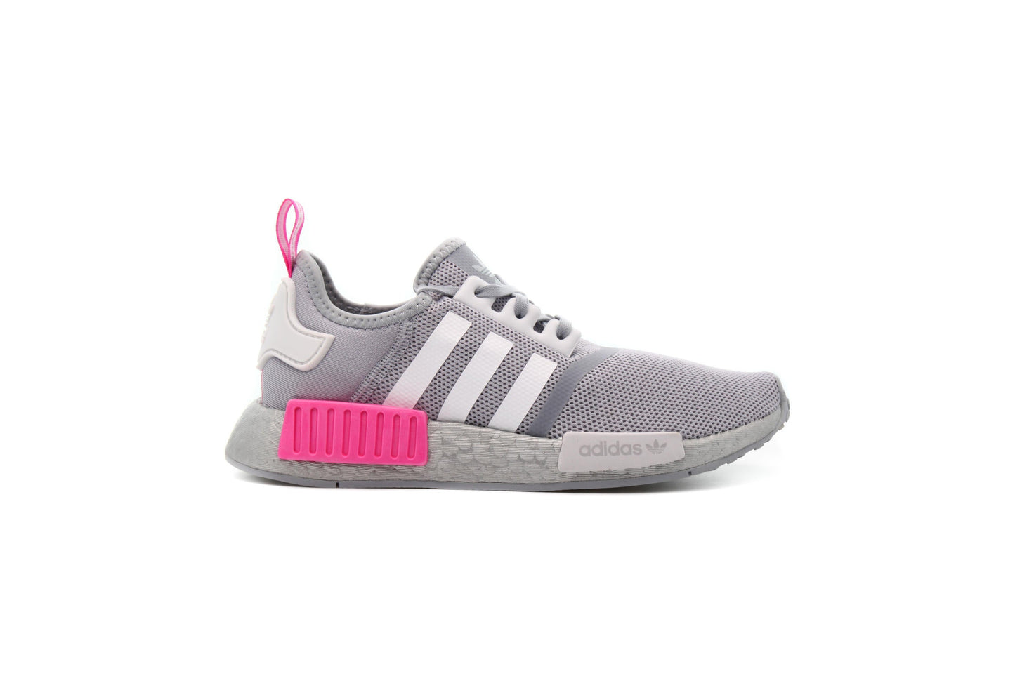 Exclusive adidas Originals NMD R1 J "HALO SILVER" — 1 — Front View