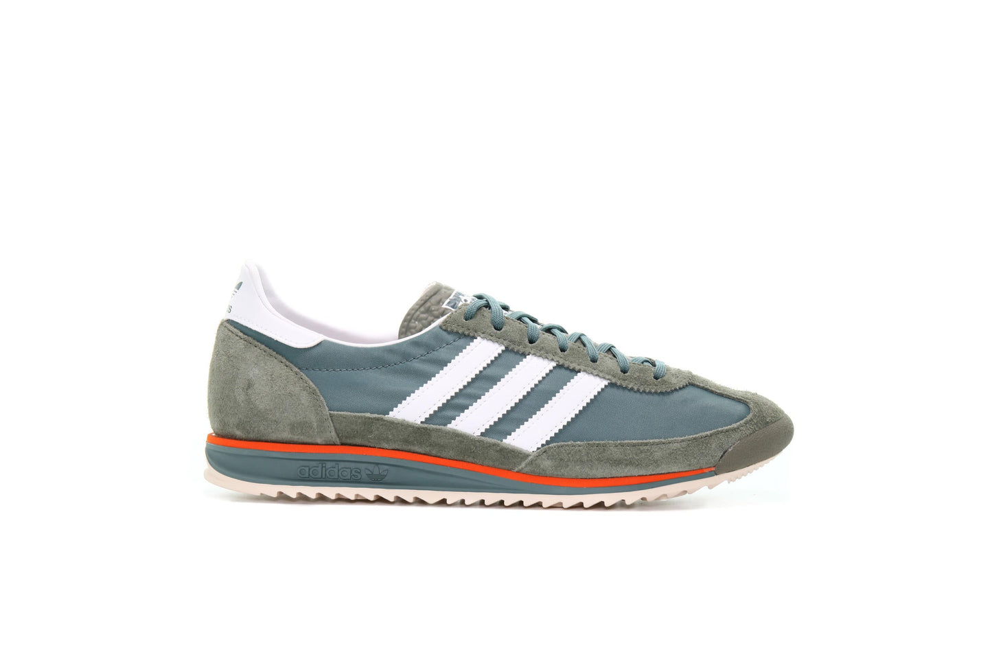 Exclusive adidas Originals SL 72 "Raw Green" — 3.5 — Front View