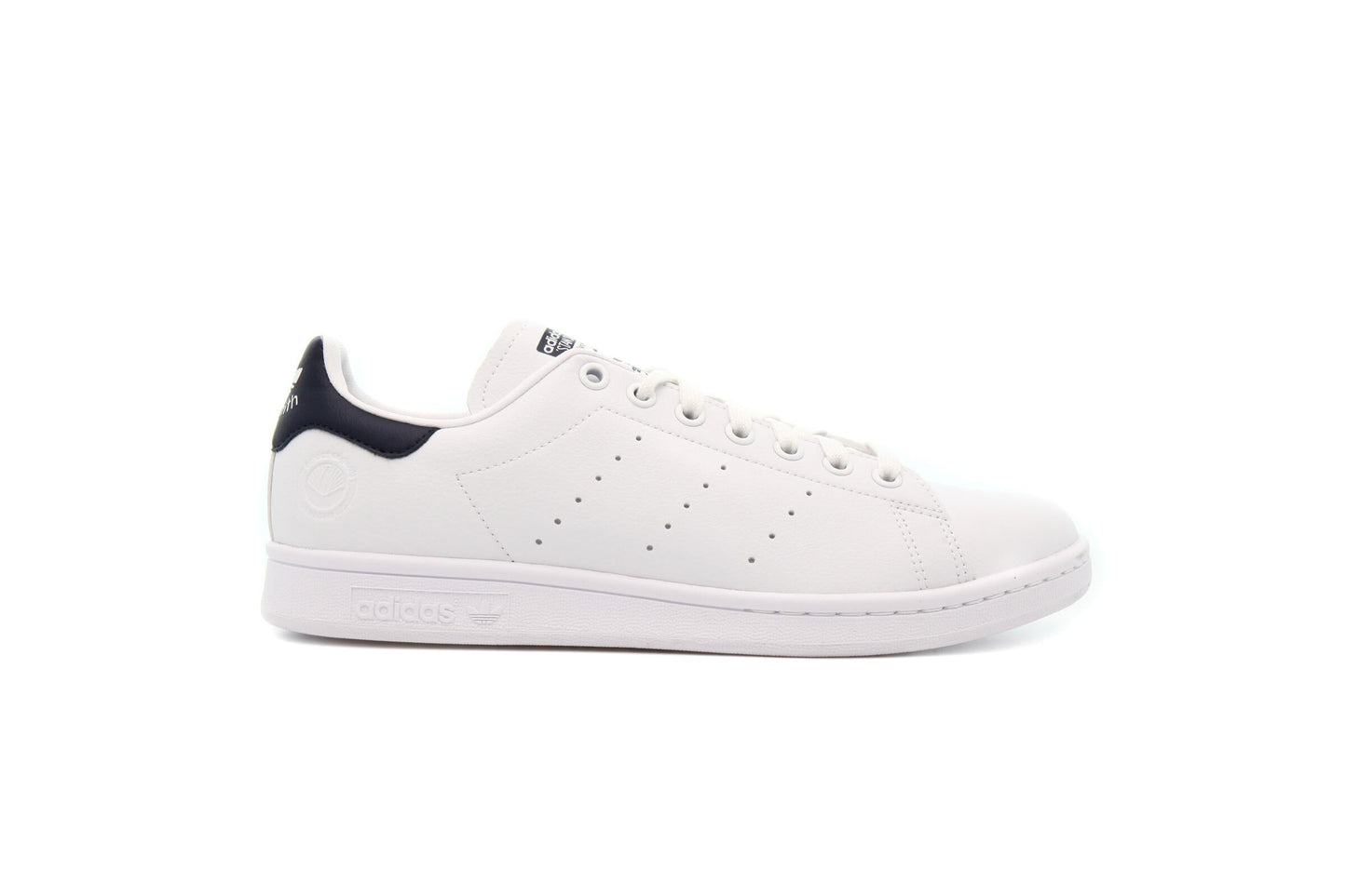 Exclusive adidas Originals STAN SMITH VEGAN "WHITE" — 3.5 — Front View