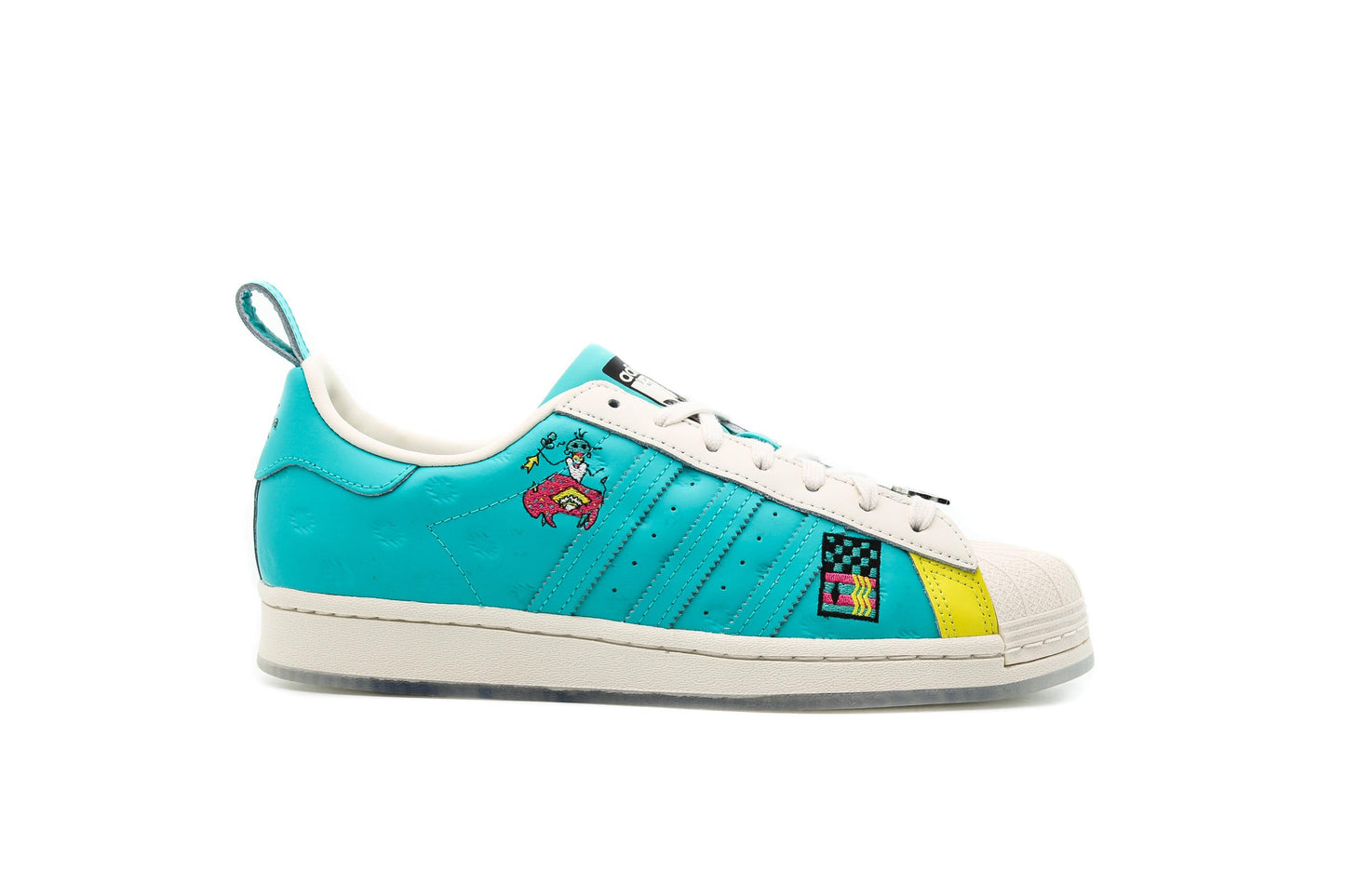 Exclusive adidas Originals SUPERSTAR ARIZONA "CHALK WHITE" — 3.5 — Front View