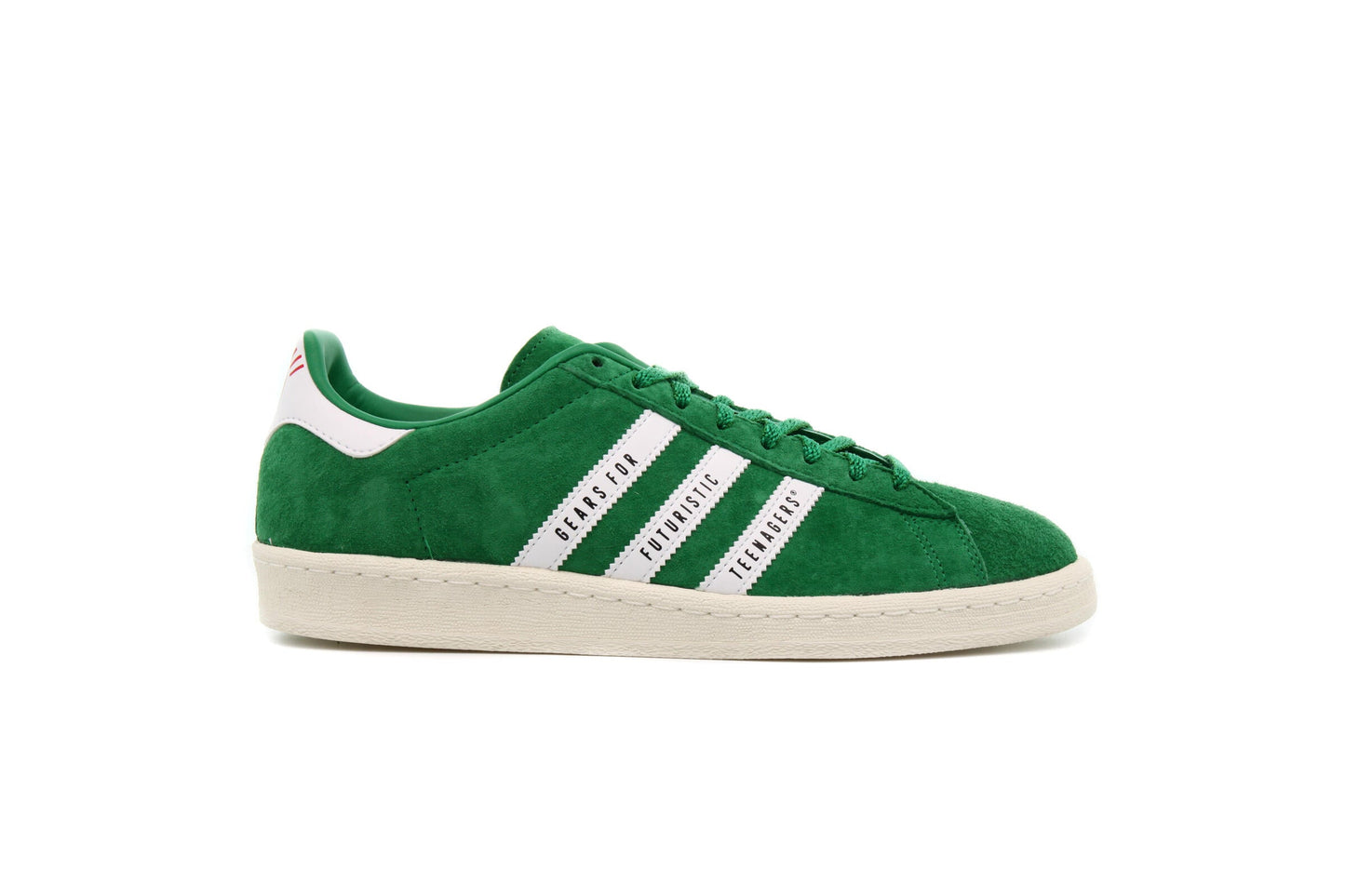Exclusive adidas Originals x HUMAN MADE CAMPUS "GREEN" — 3.5 — Front View