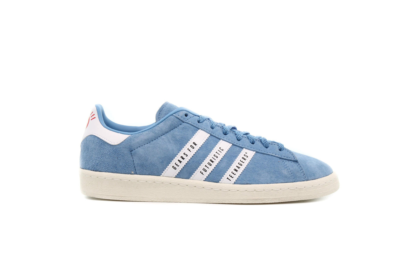 Exclusive adidas Originals x HUMAN MADE CAMPUS "LIGHT BLUE" — 3.5 — Front View