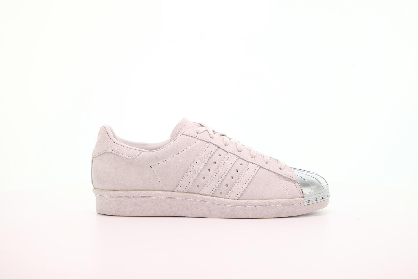 Exclusive adidas Originals Superstar 80s Metal W "Grey" — 3 — Front View