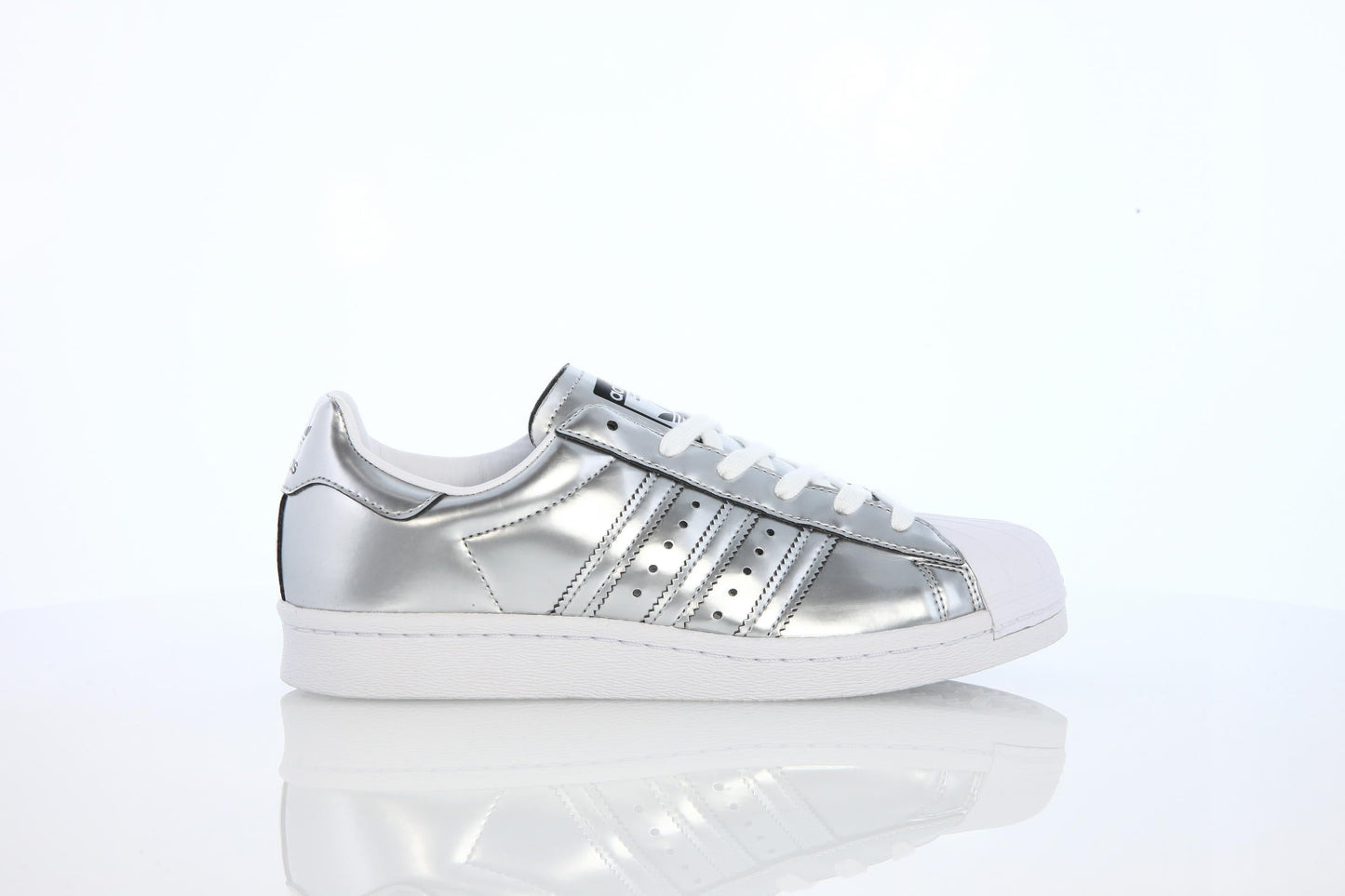Exclusive adidas Originals Superstar Boost W "Silver Met" — 3 — Front View