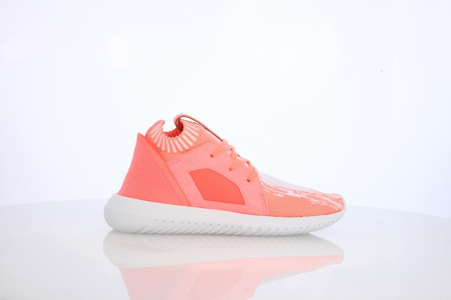 Exclusive adidas Originals Tubular Defiant Primeknit W "Sun Glow" — 3 — Front View