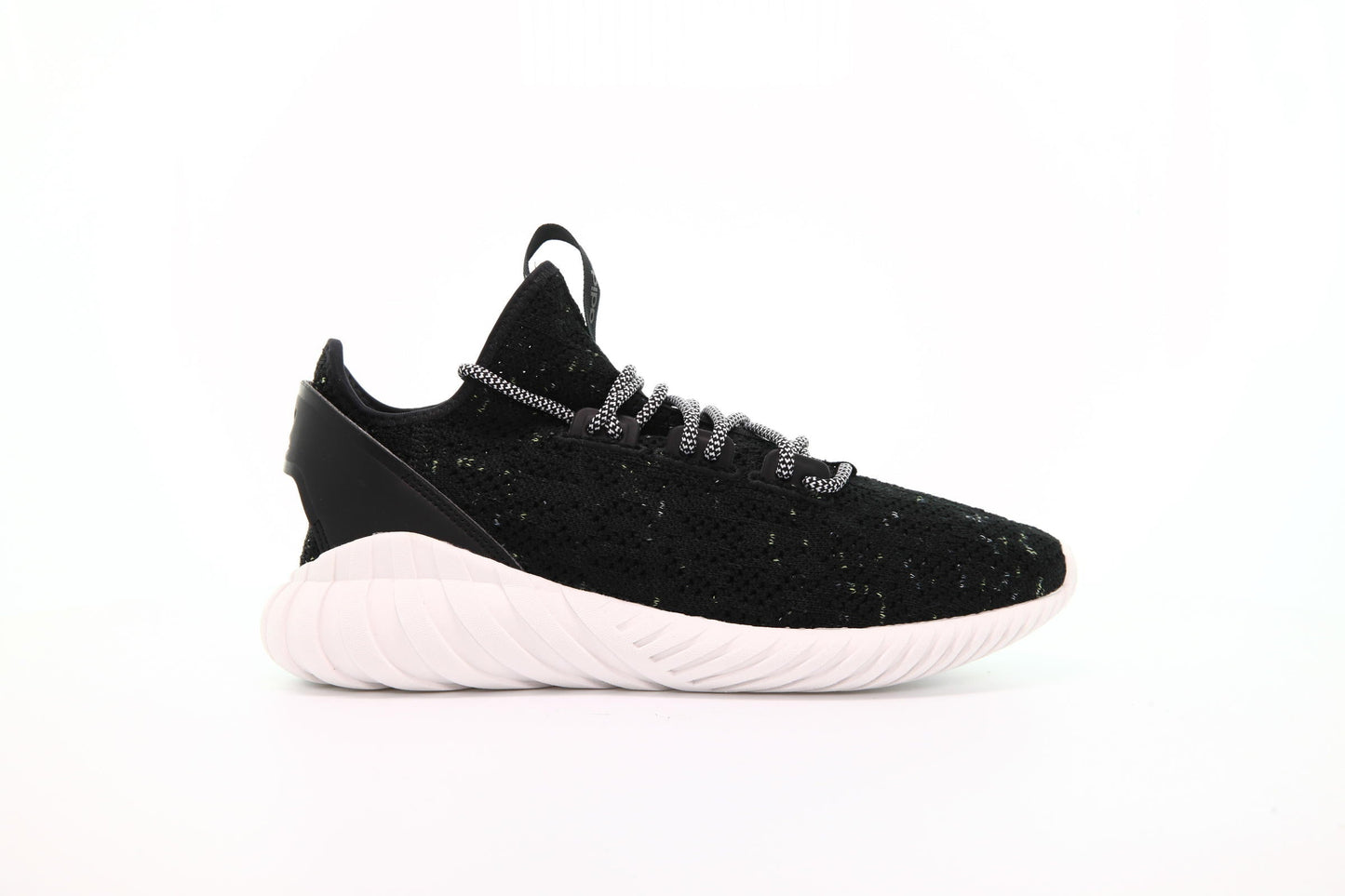 Exclusive adidas Originals Tubular Doom Sock Prime "Black" — 3.5 — Front View