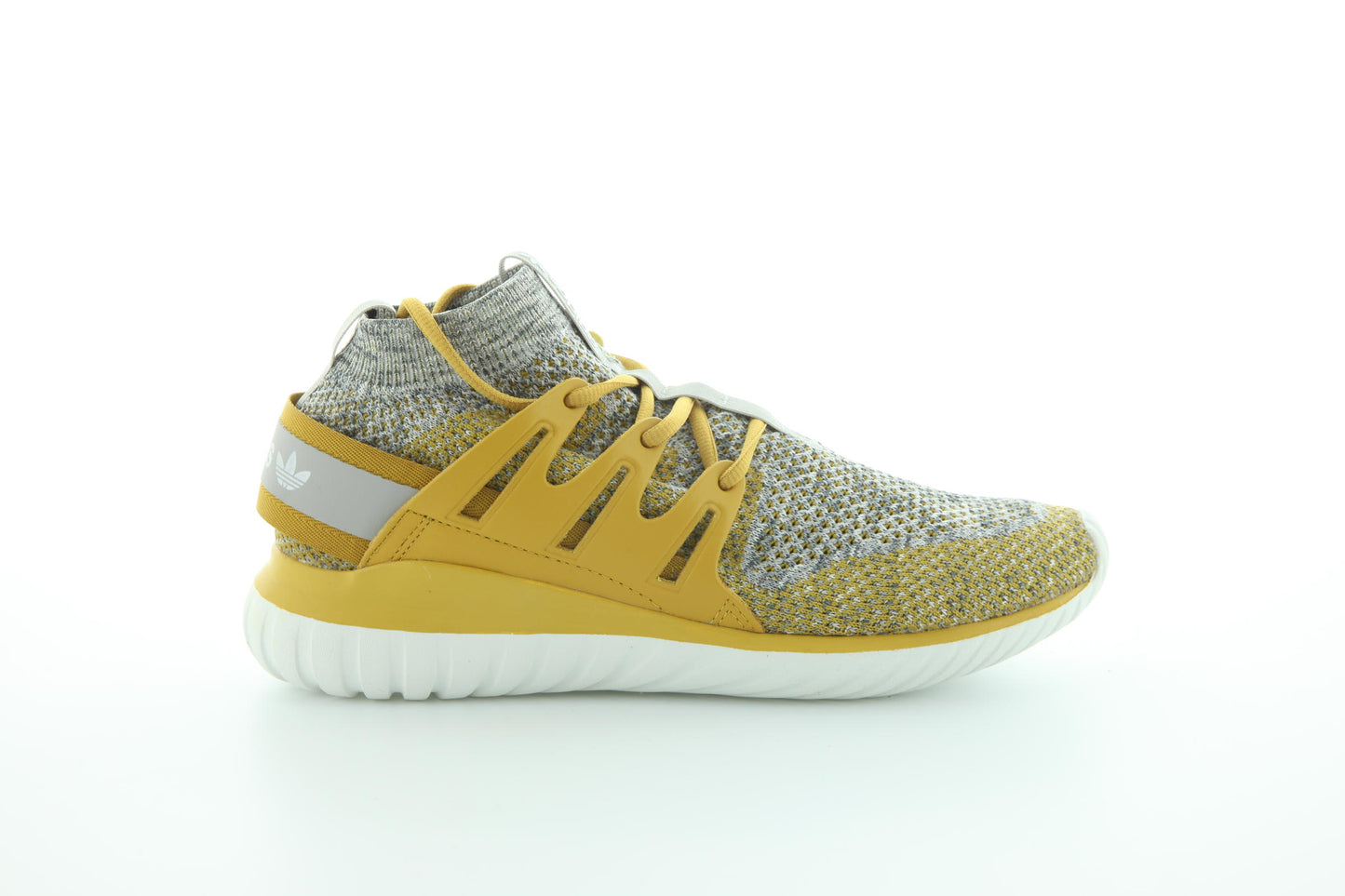 Exclusive adidas Originals Tubular Nova Primeknit "St Nomad Yellow" — 3.5 — Front View