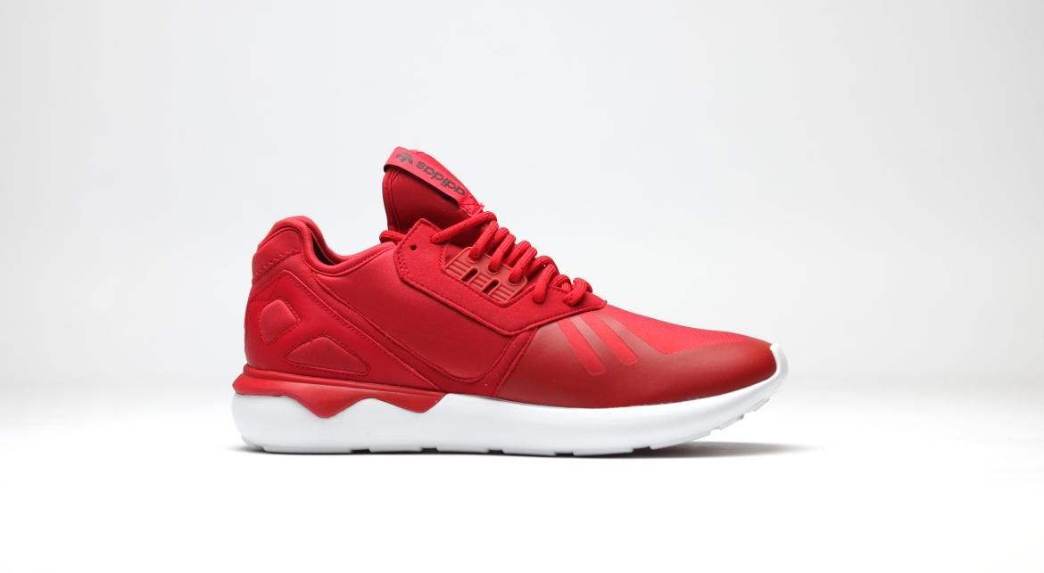 Exclusive adidas Originals Tubular Runner "Power Red" — 3.5 — Front View