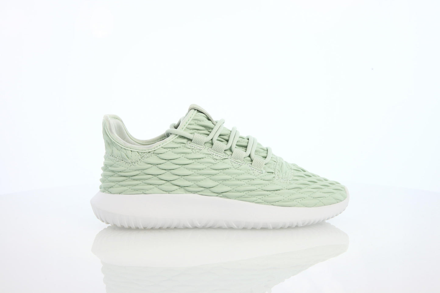 Exclusive adidas Originals Tubular Shadow W "Linen Green" — 3 — Front View