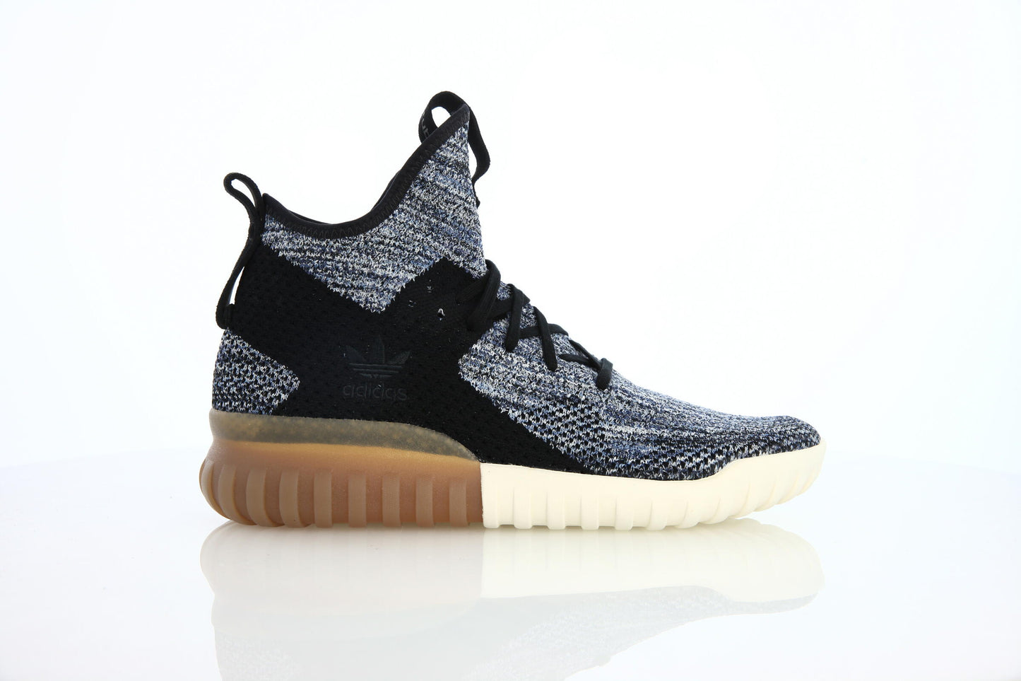 Exclusive adidas Originals Tubular X Primeknit "Core Black" — 3.5 — Front View