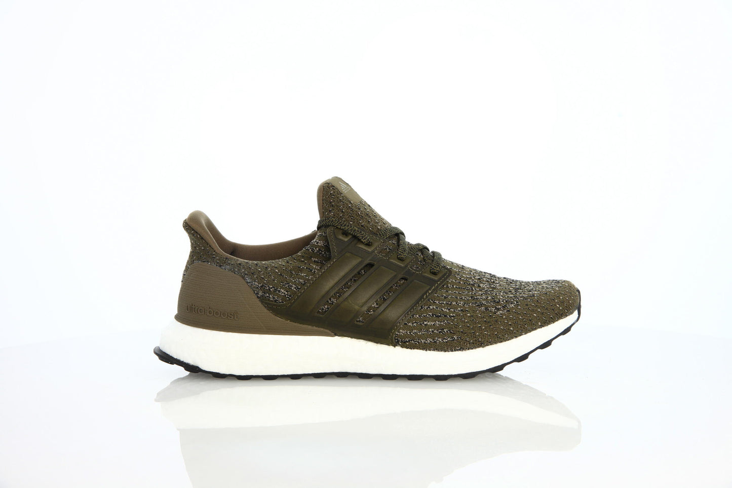 Exclusive adidas Performance UltraBoost 3.0 "Trace Olive" — 3.5 — Front View