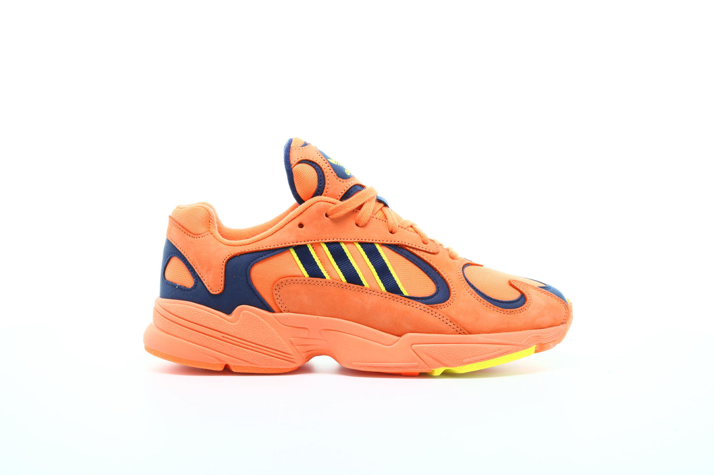 Exclusive adidas Originals Yung-1 "Hi Res Orange" — 3.5 — Front View