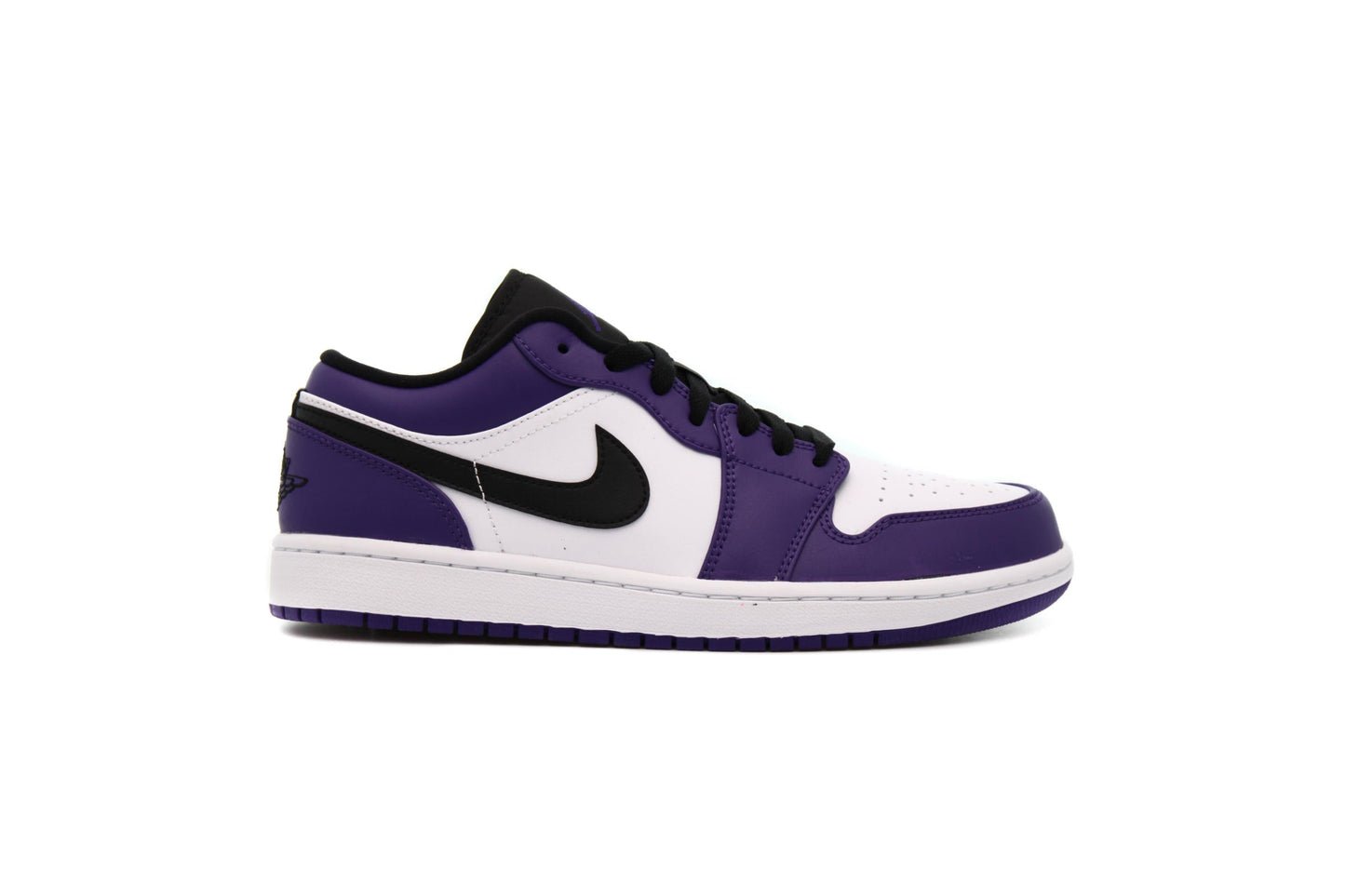 Exclusive Air Jordan 1 LOW "COURT PURPLE" — 3.5 — Front View