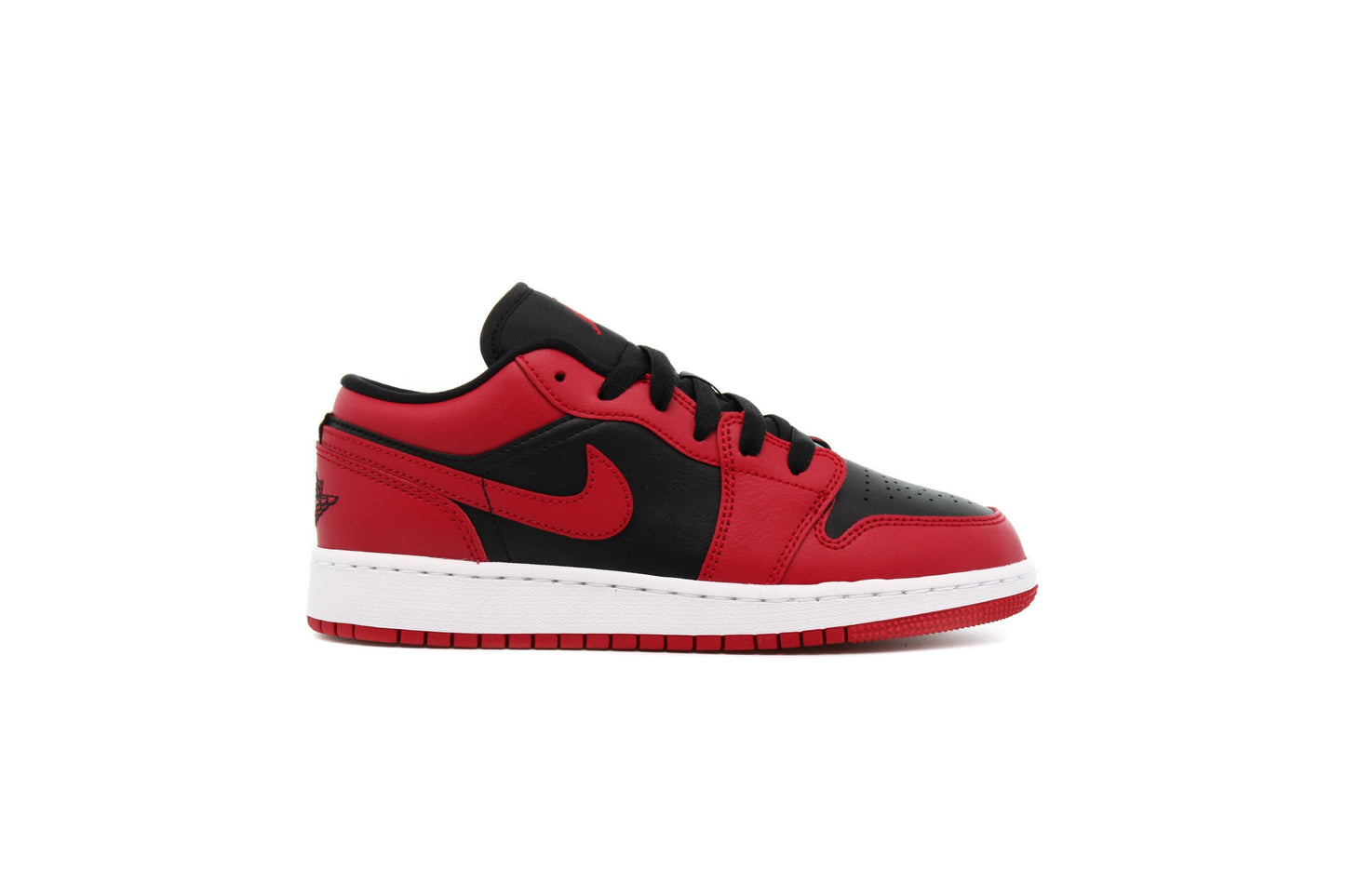 Exclusive Air Jordan 1 LOW (GS) "GYM RED" — 3.5Y — Front View
