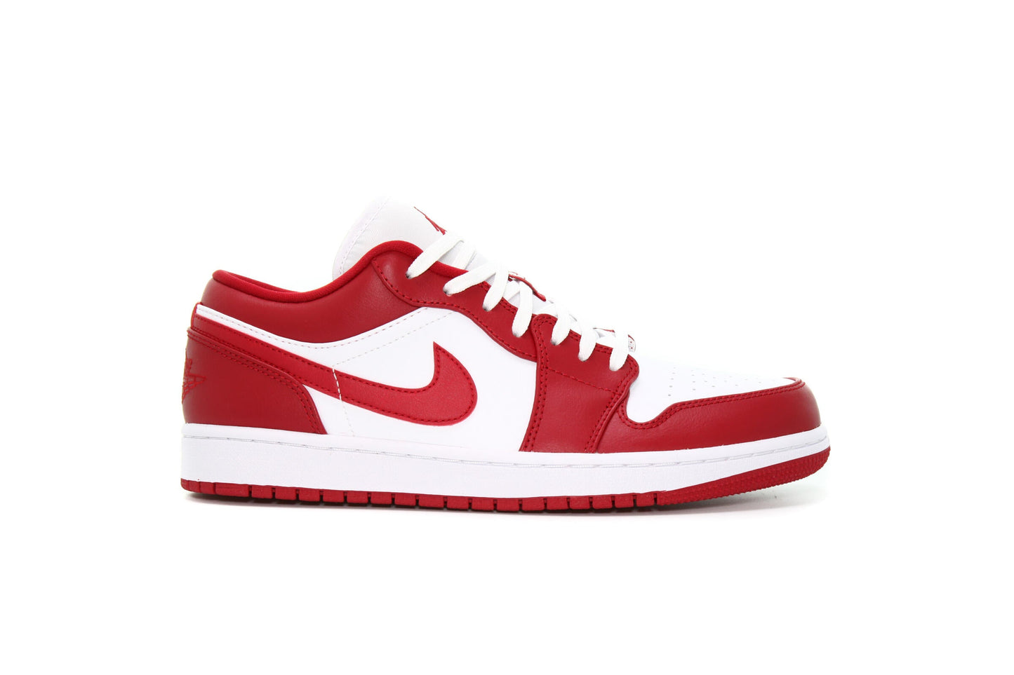 Exclusive Air Jordan 1 LOW "GYM RED" — 3.5 — Front View