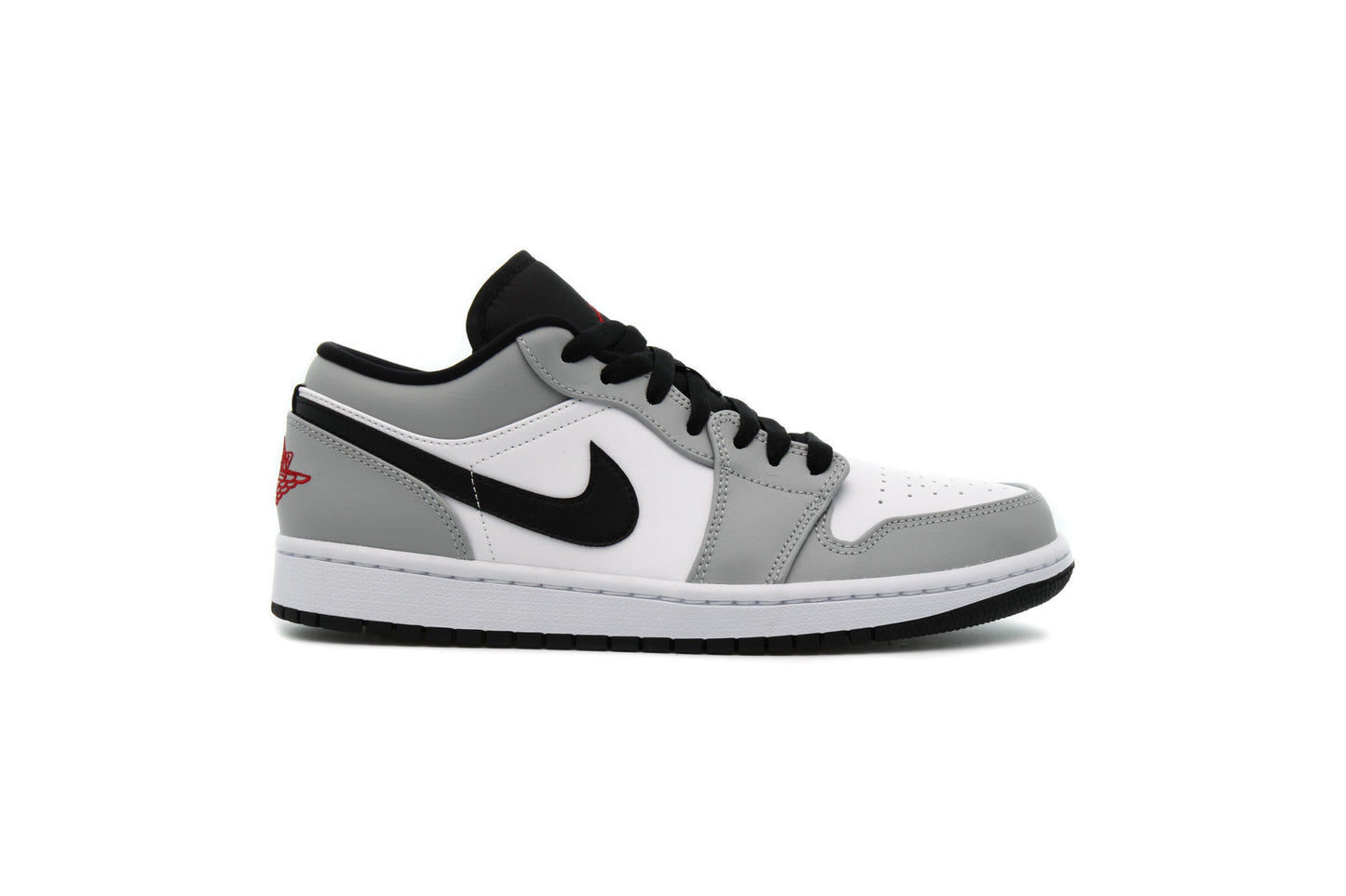 Exclusive Air Jordan 1 LOW "SMOKE GREY" — 3.5 — Front View