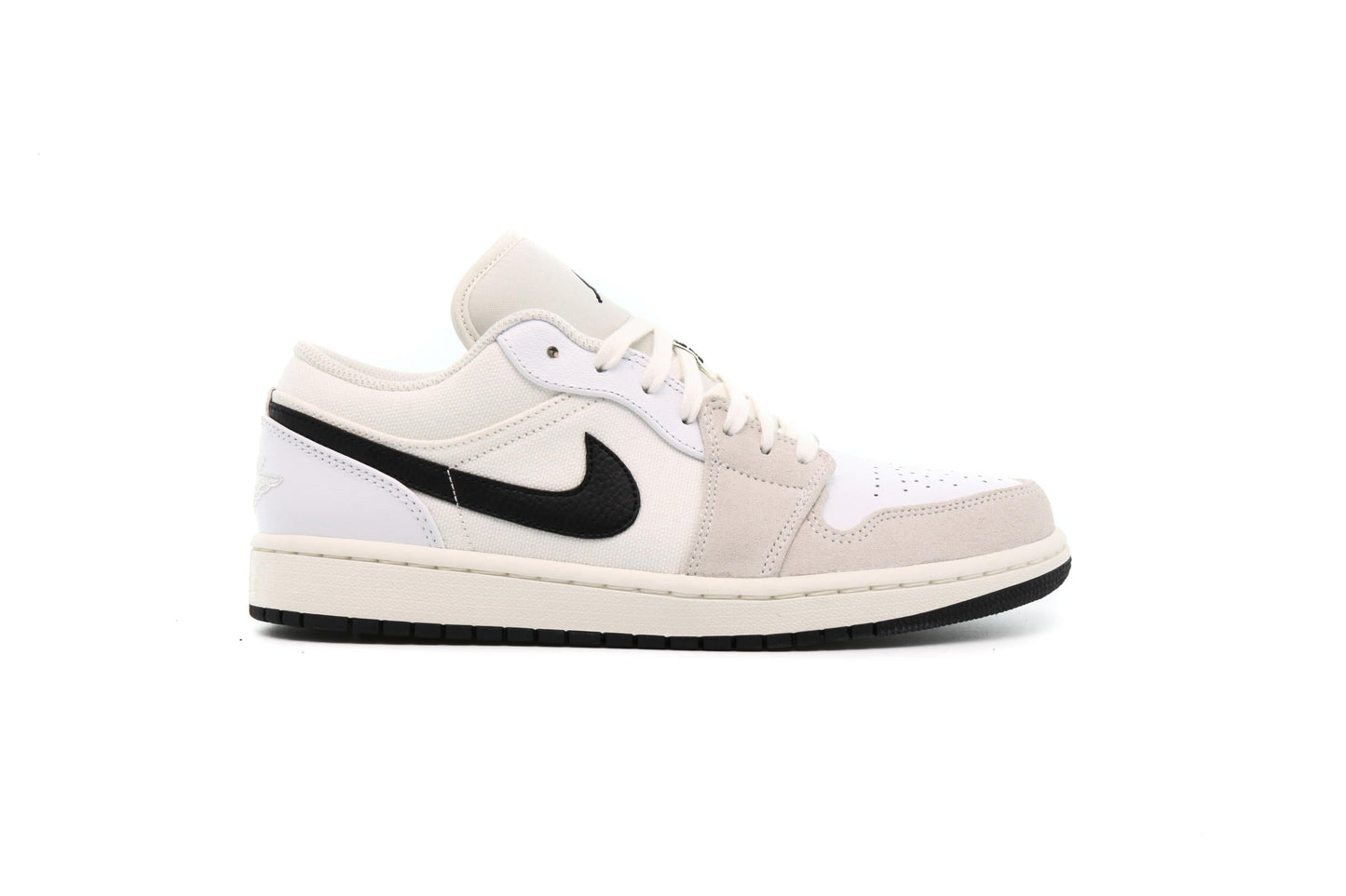 Exclusive Air Jordan 1 LOW PRM "SAIL" — 3.5 — Front View