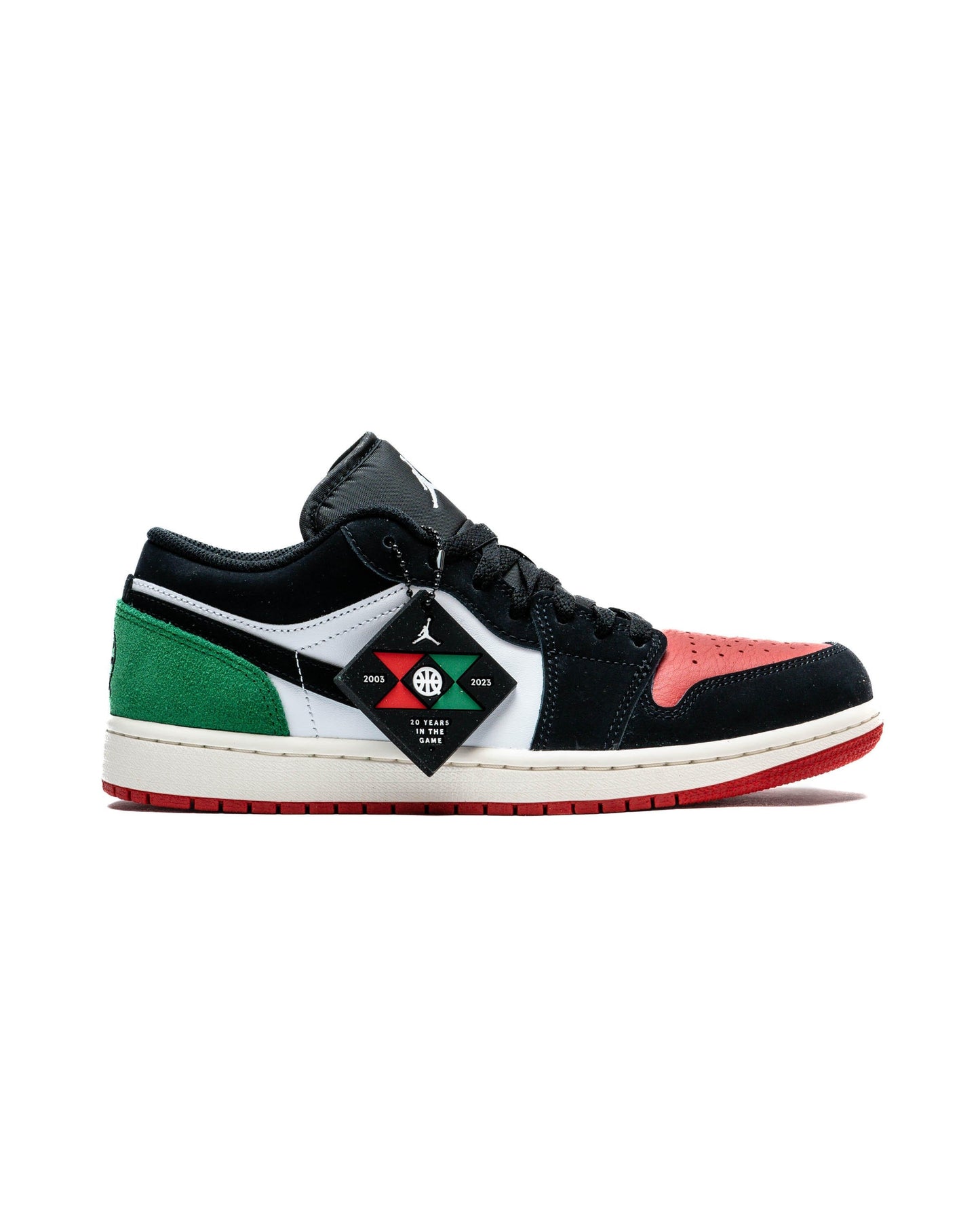 Exclusive Air Jordan 1 LOW Quai 54 — 3.5 — Front View