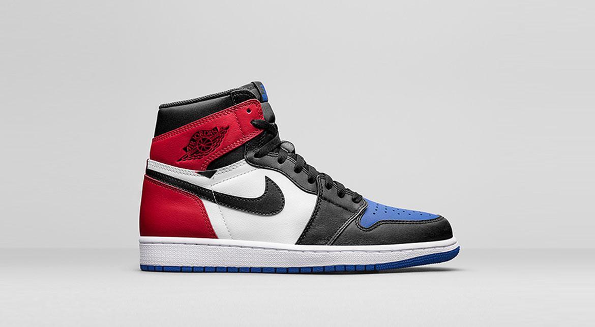 Exclusive Air Jordan 1 Retro High OG "Top Three" — 3.5 — Front View