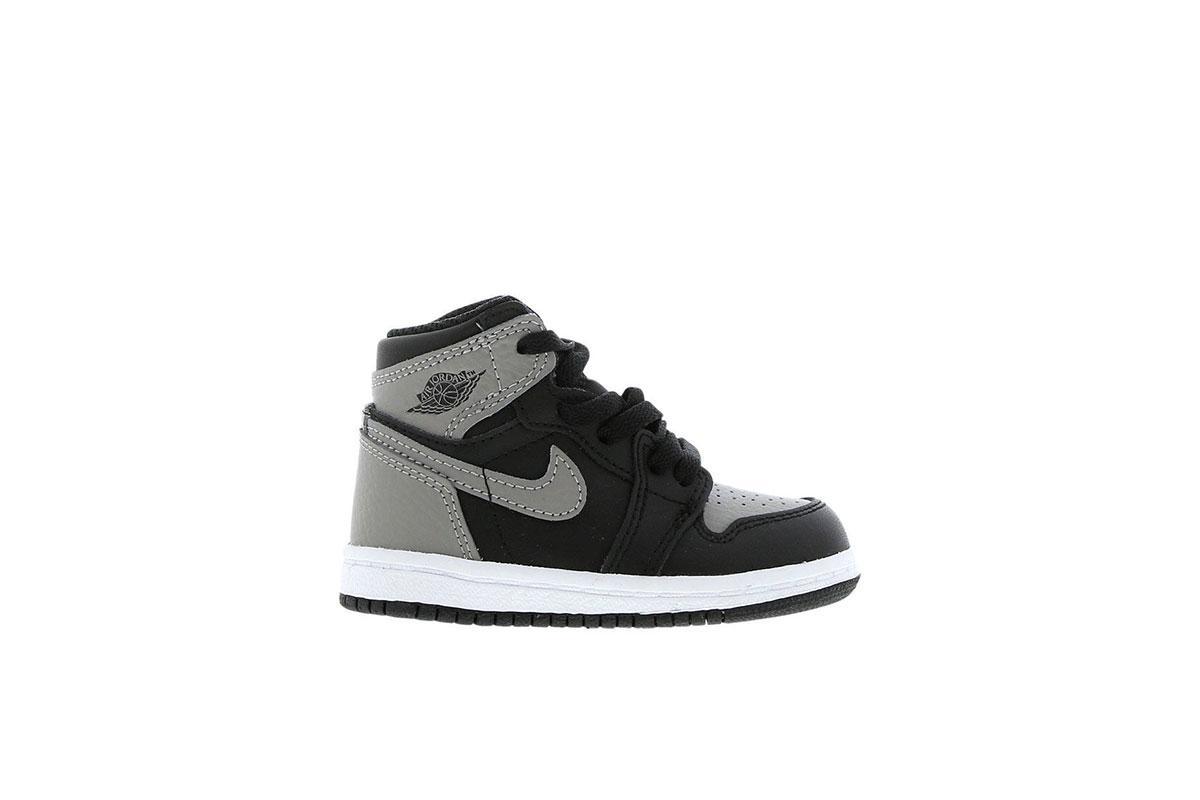 Exclusive Air Jordan 1 Retro High OG BT "Shadow" — 0C — Front View