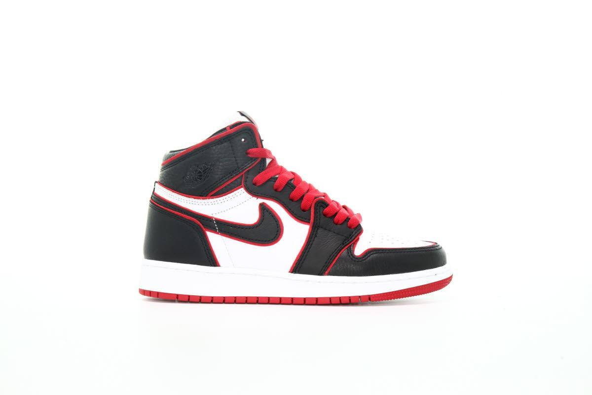 Exclusive Air Jordan 1 Retro High OG GS "Black" — 3.5Y — Front View