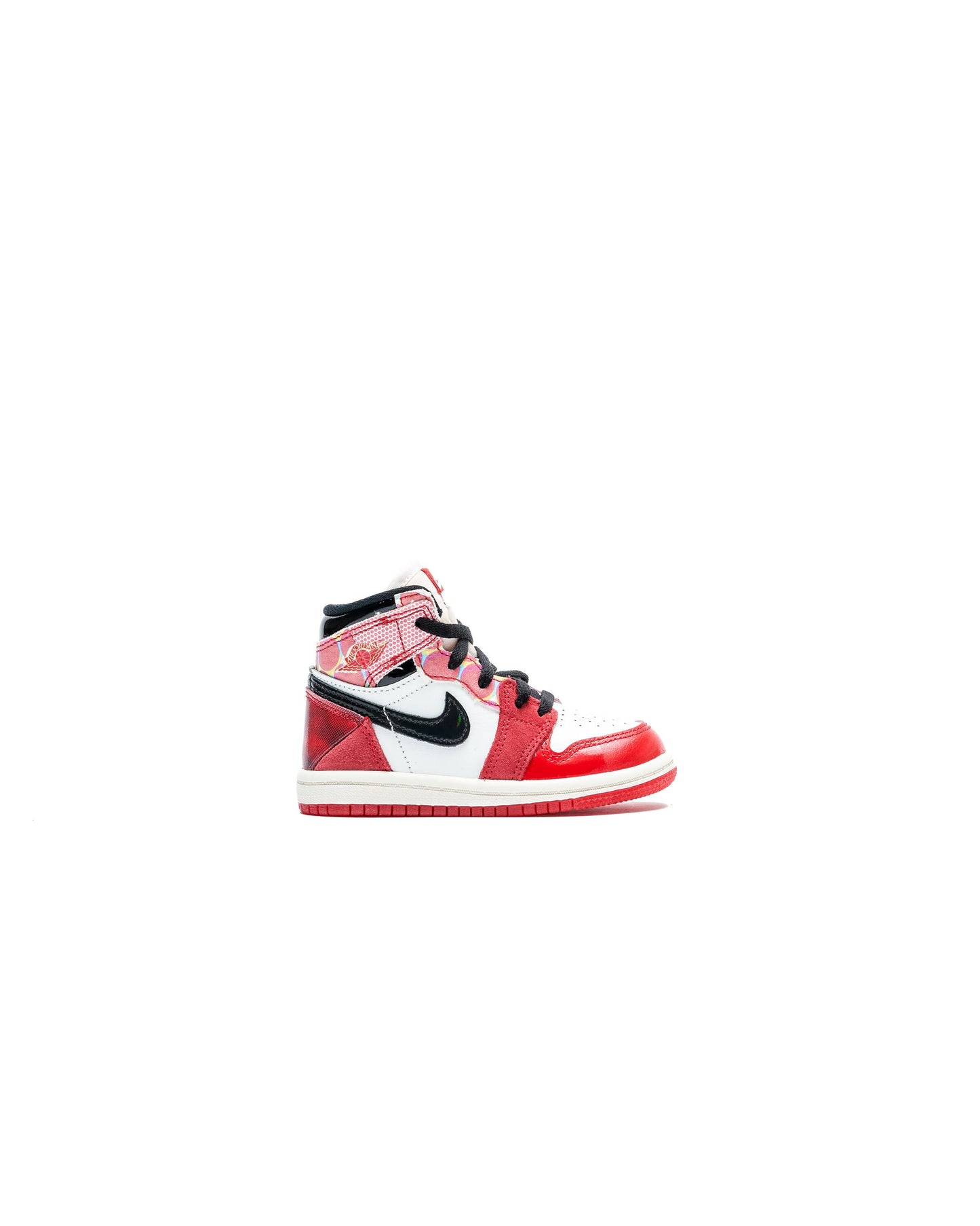 Exclusive Air Jordan 1 RETRO HIGH OG (TD) 'Spider-Verse' — 0C — Front View