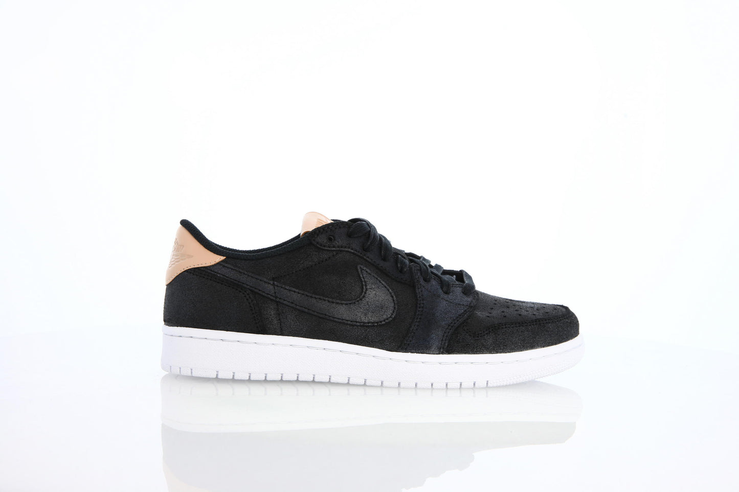 Exclusive Air Jordan 1 Retro Low OG Prem "Vachetta Tan" — 3.5 — Front View