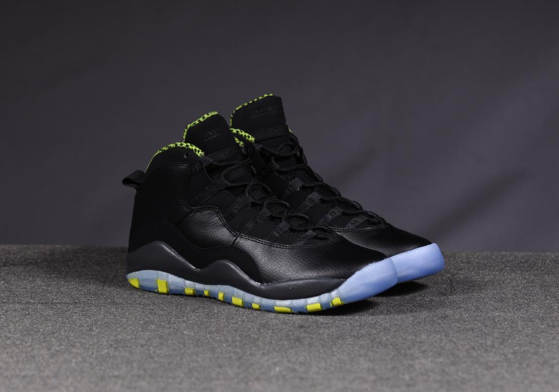 Exclusive Air Jordan 10 Retro (GS) — 3.5Y — Front View