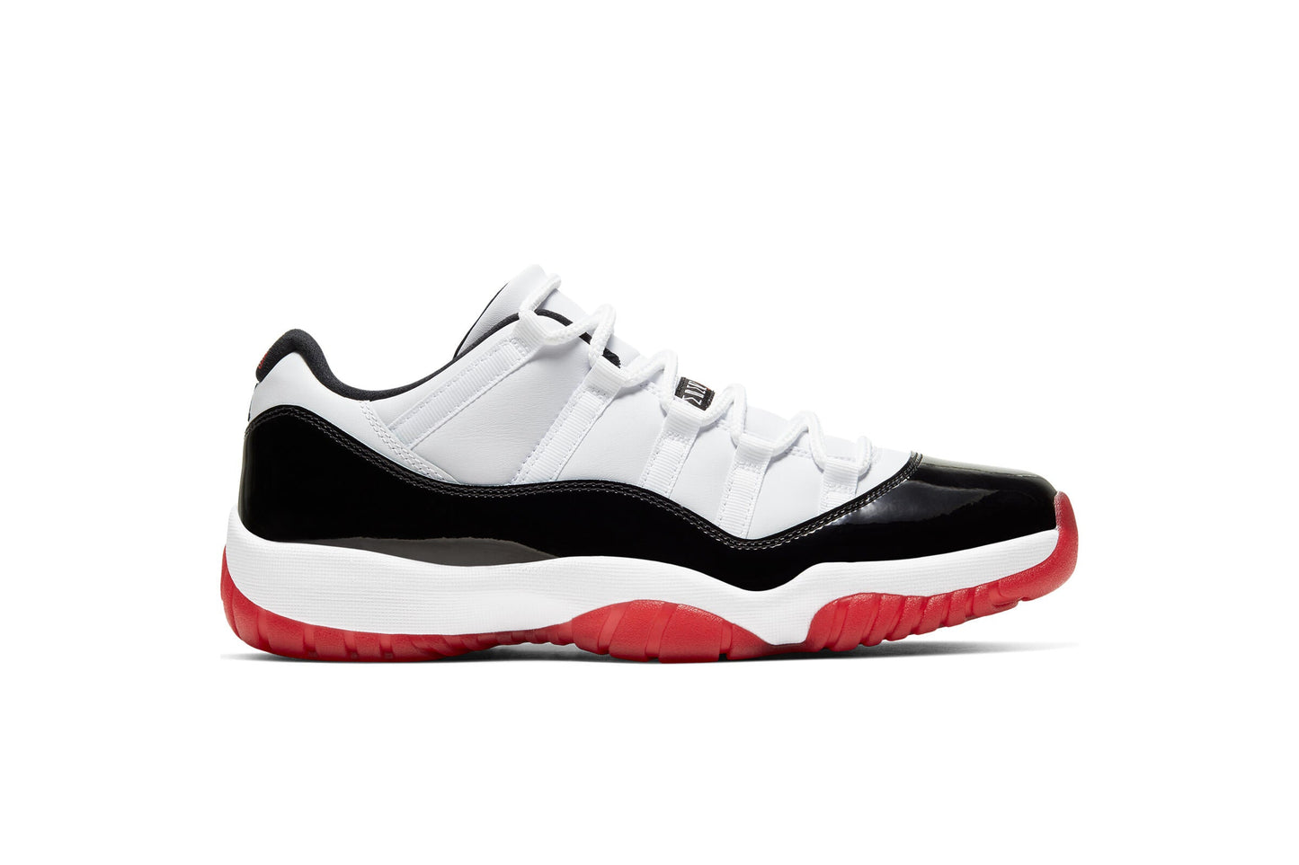 Exclusive Air Jordan 11 RETRO LOW "CONCORD BRED" — 3.5 — Front View