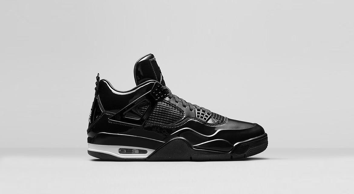 Exclusive Air Jordan 11LAB4 "Black Patent" — 3.5 — Front View