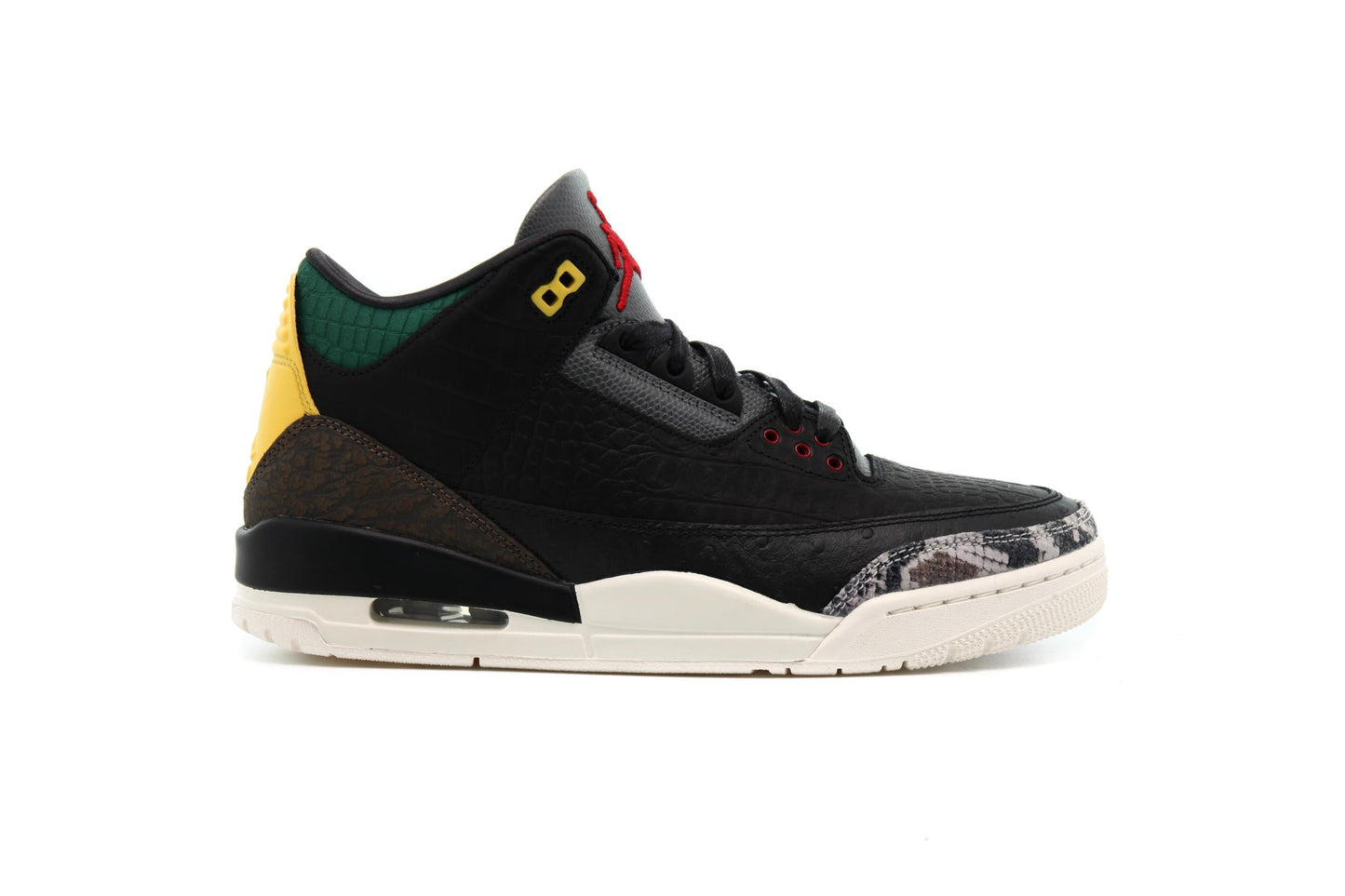 Exclusive Air Jordan 3 RETRO SE "ANIMAL INSTINCT" — 3.5 — Front View