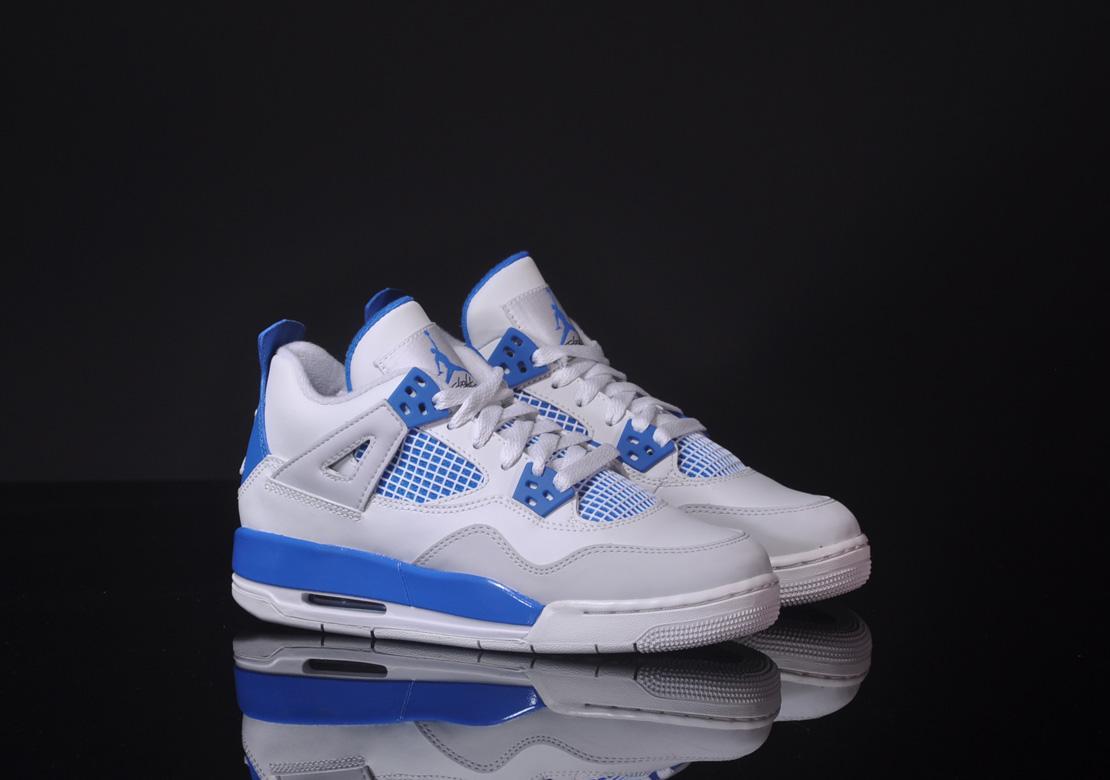 Exclusive Air Jordan 4 Retro (GS) — 3.5Y — Front View