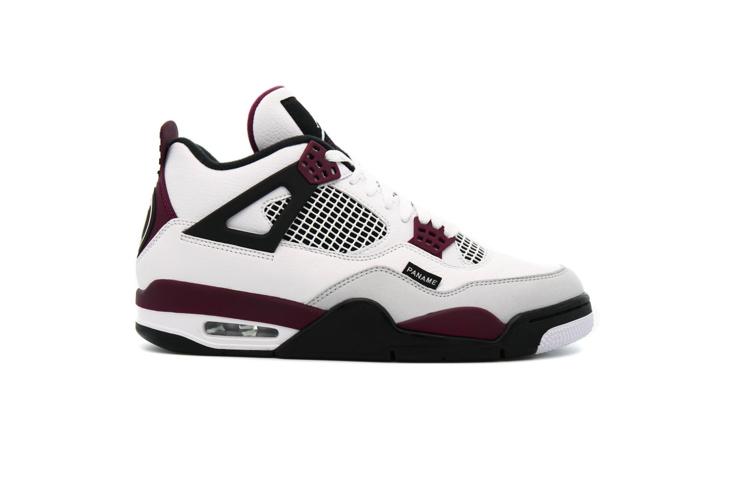 Exclusive Air Jordan 4 RETRO PSG "WHITE" — 3.5 — Front View