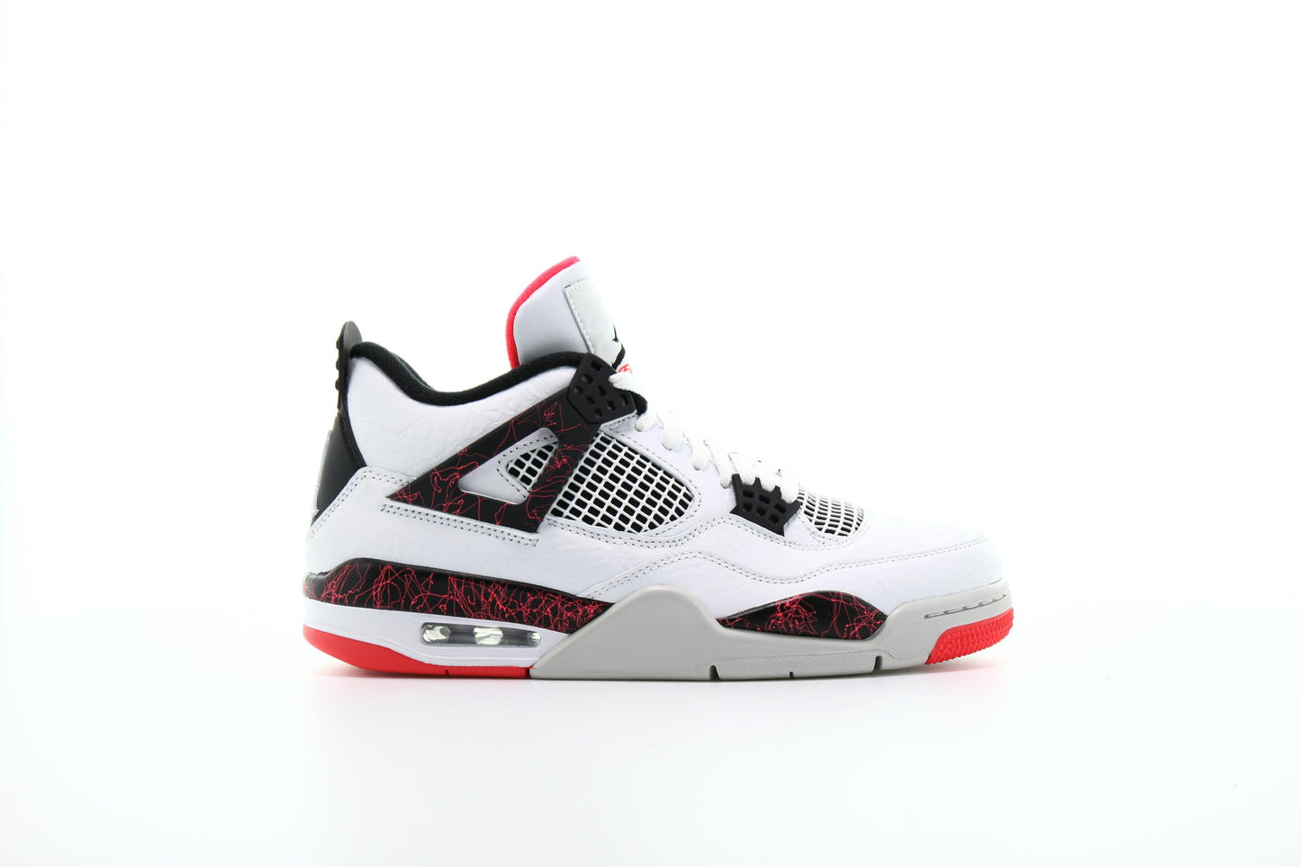 Exclusive Air Jordan 4 Retro "Bright Crimson" — 3.5 — Front View
