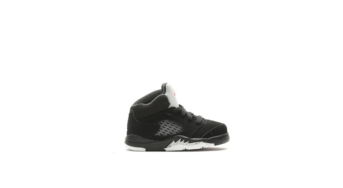 Exclusive Air Jordan 5 Retro BP "Black Metallic" — 1.5Y — Front View