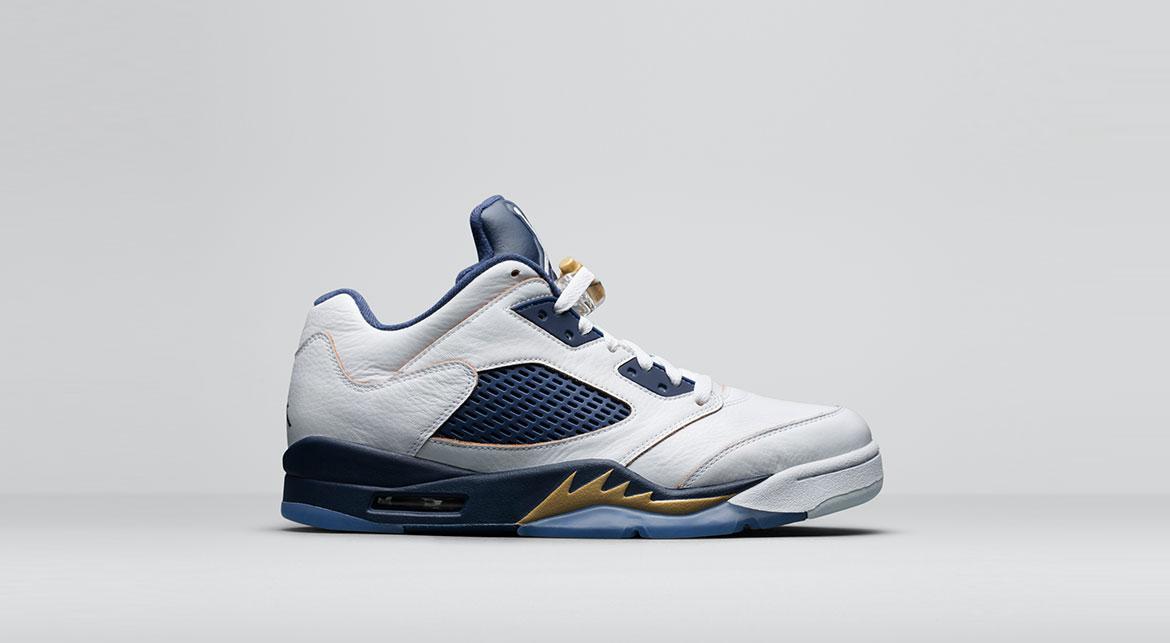Exclusive Air Jordan 5 Retro Low (gs) Dunk From Above — 3.5Y — Front View