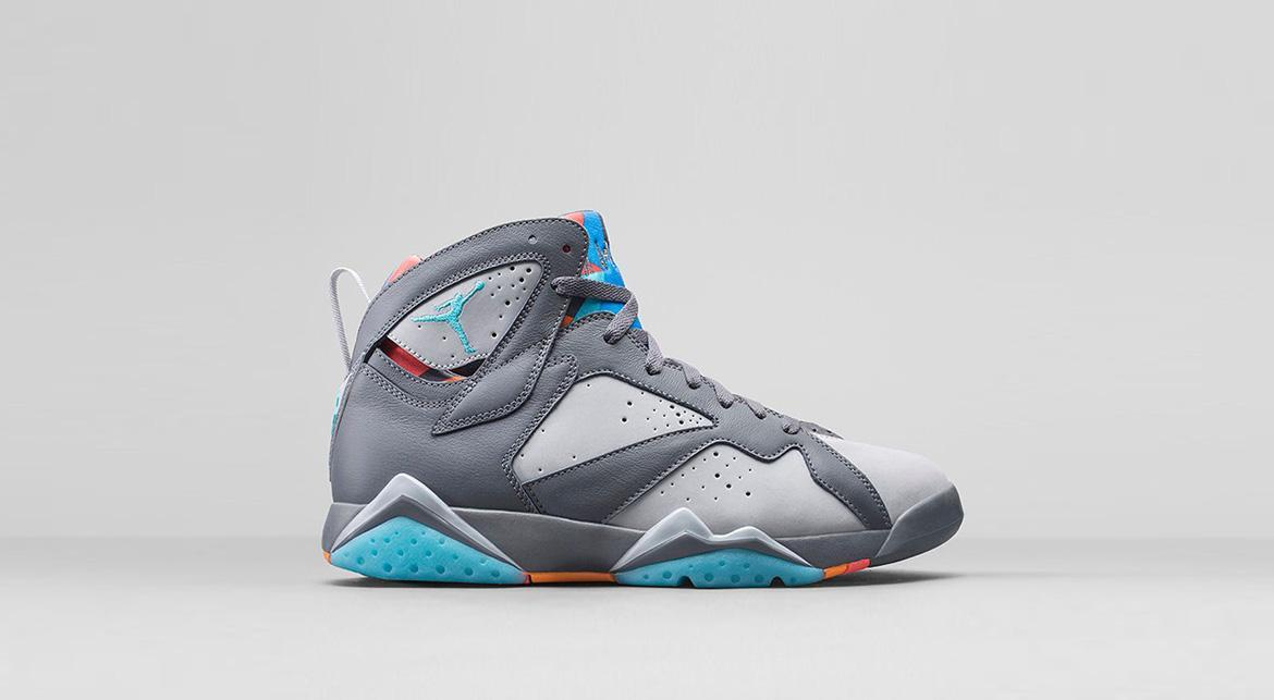 Exclusive Air Jordan 7 Retro "Barcelona Days" — 3.5 — Front View