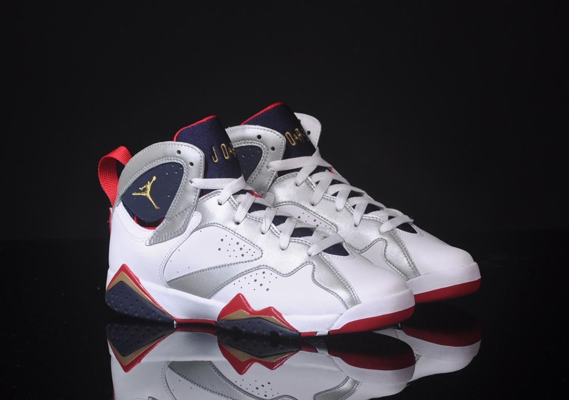 Exclusive Air Jordan 7 Retro (GS) — 3.5 — Front View