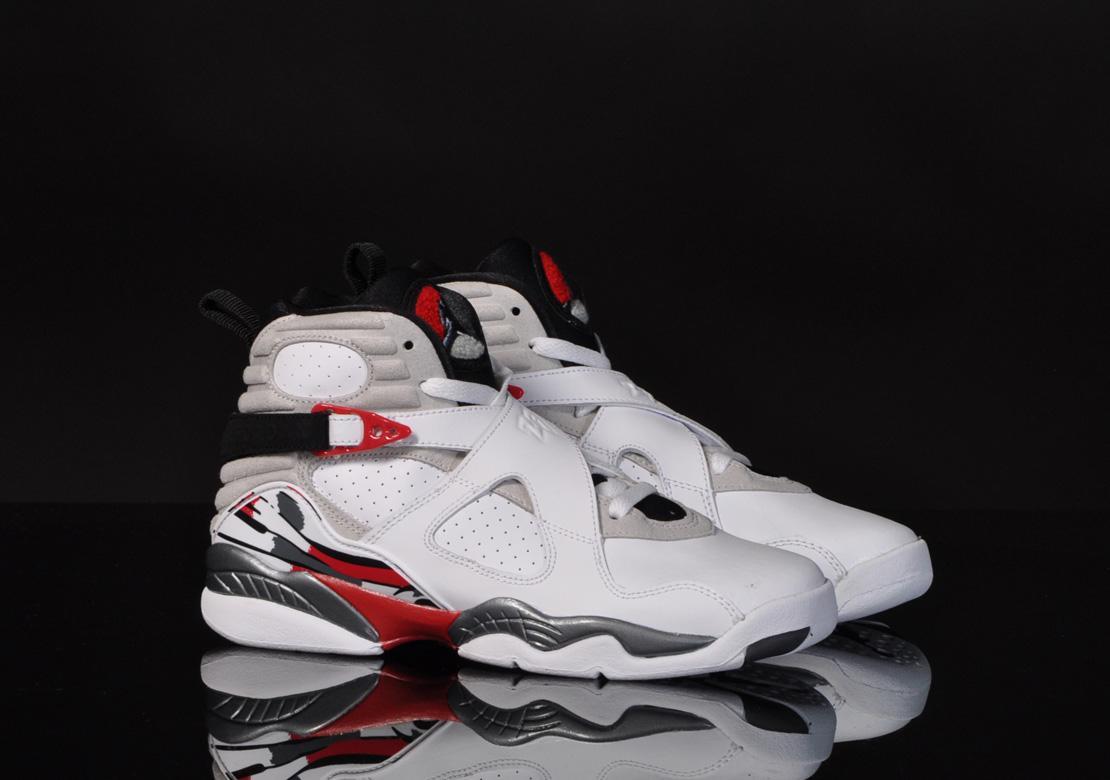 Exclusive Air Jordan 8 Retro (GS) — 3.5Y — Front View