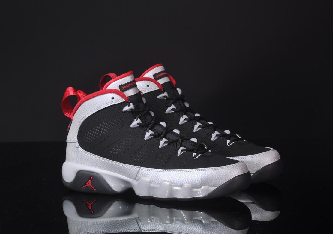 Exclusive Air Jordan 9 Retro (GS) — 3.5 — Front View